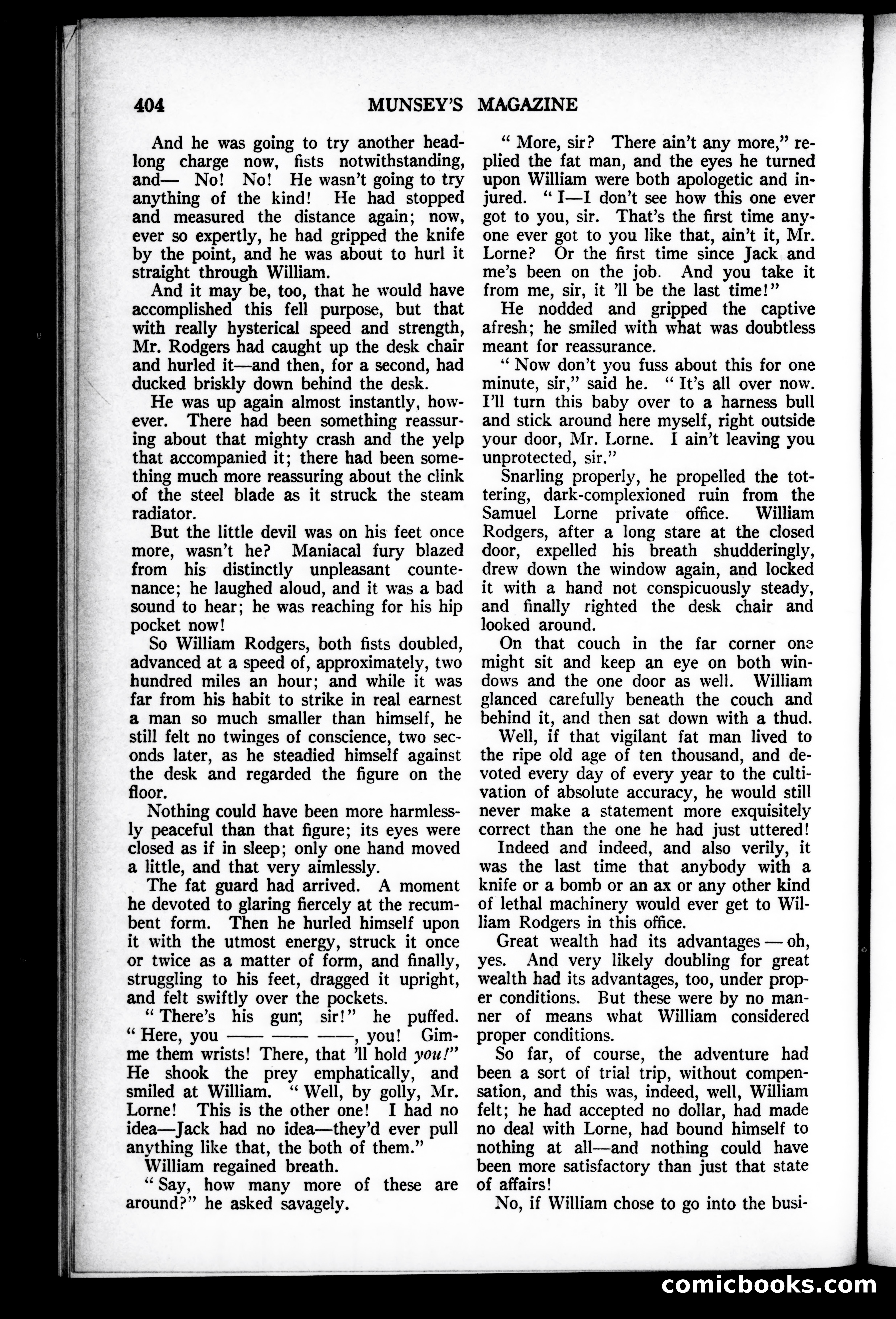 Munsey's Magazine, December 1927 — page 20 of 192