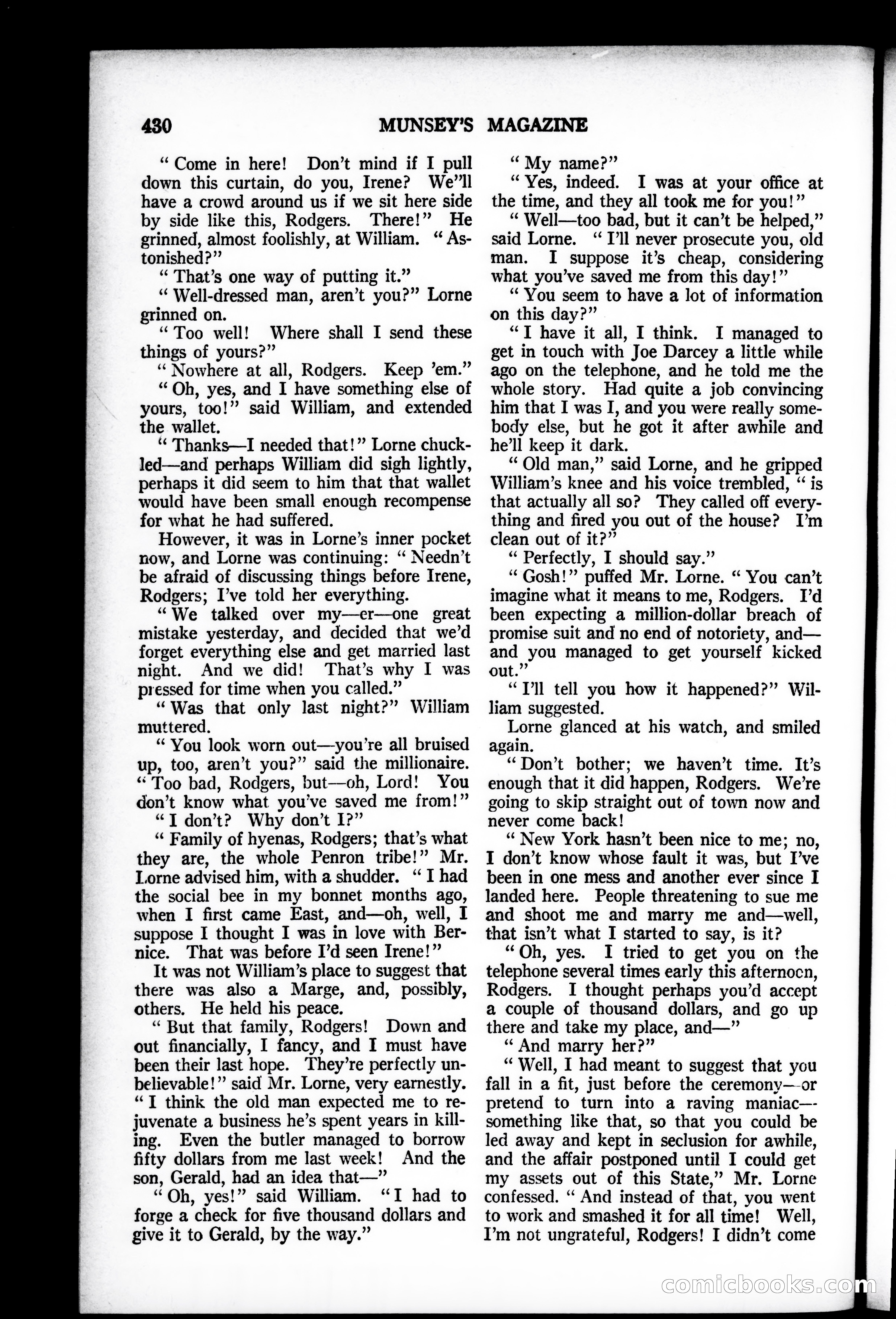 Munsey's Magazine, December 1927 — page 46 of 192
