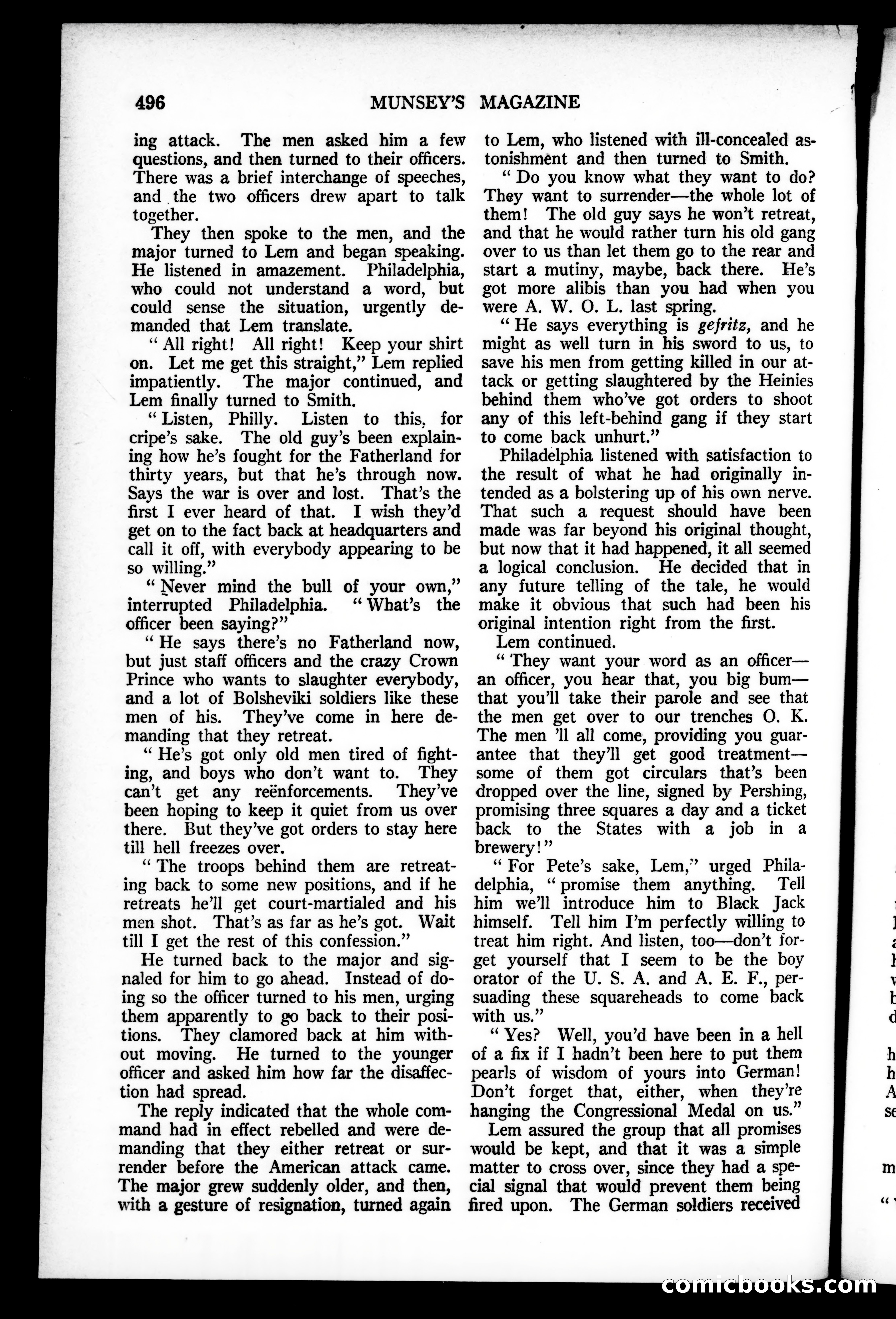 Munsey's Magazine, December 1927 — page 112 of 192