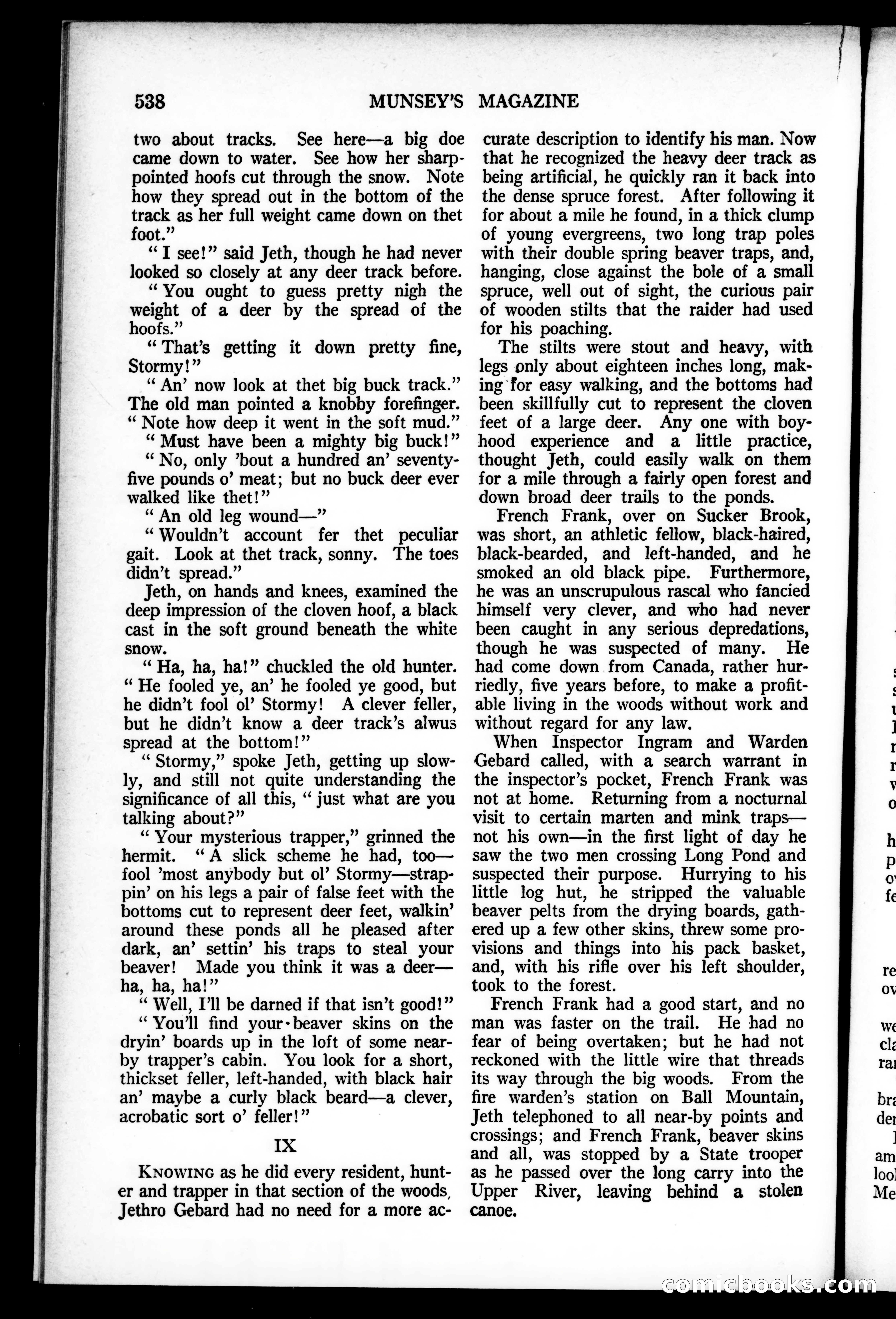 Munsey's Magazine, December 1927 — page 154 of 192