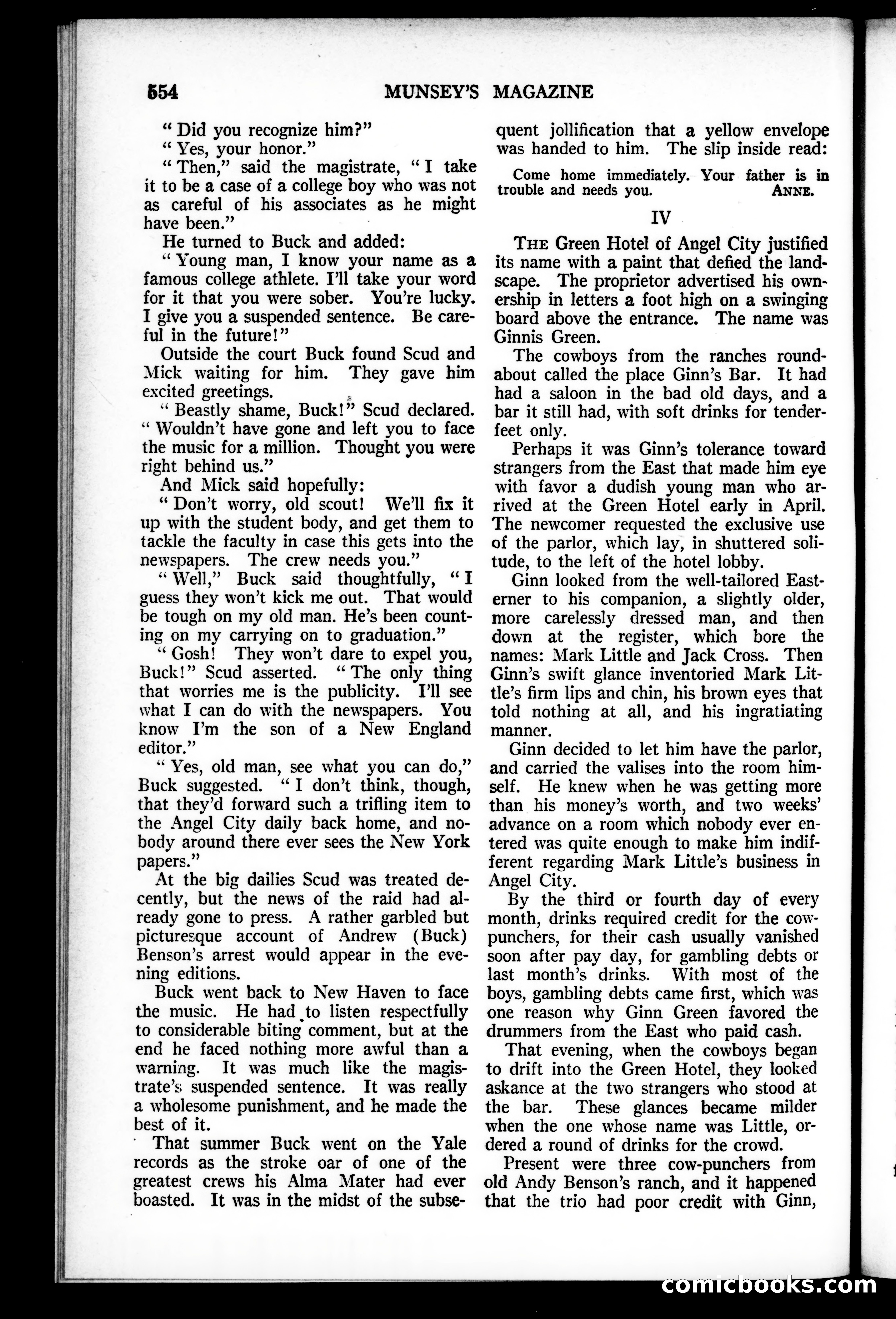 Munsey's Magazine, December 1927 — page 170 of 192