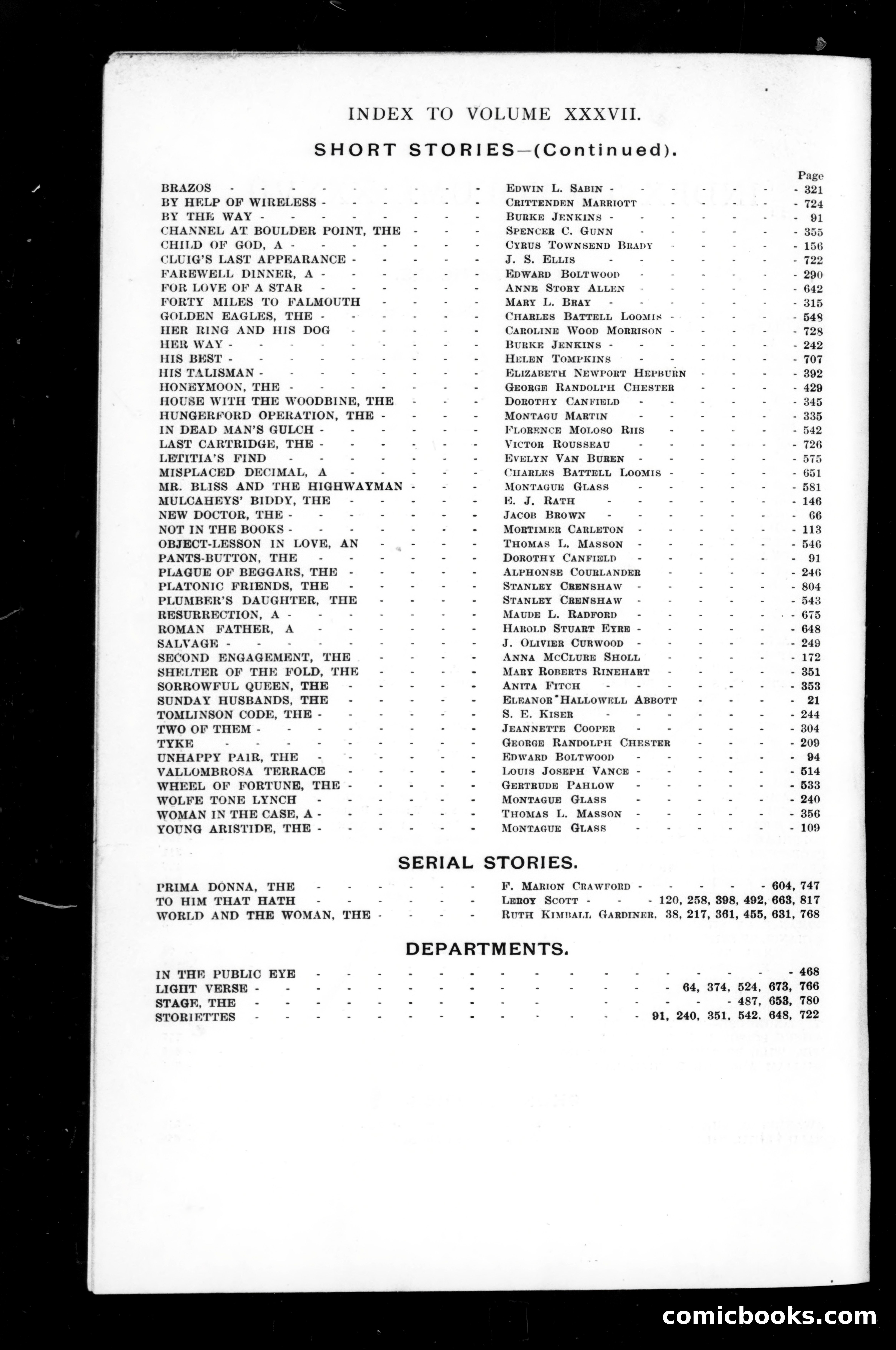 Munsey's Magazine, Volume XXXVII — page 2 of 3