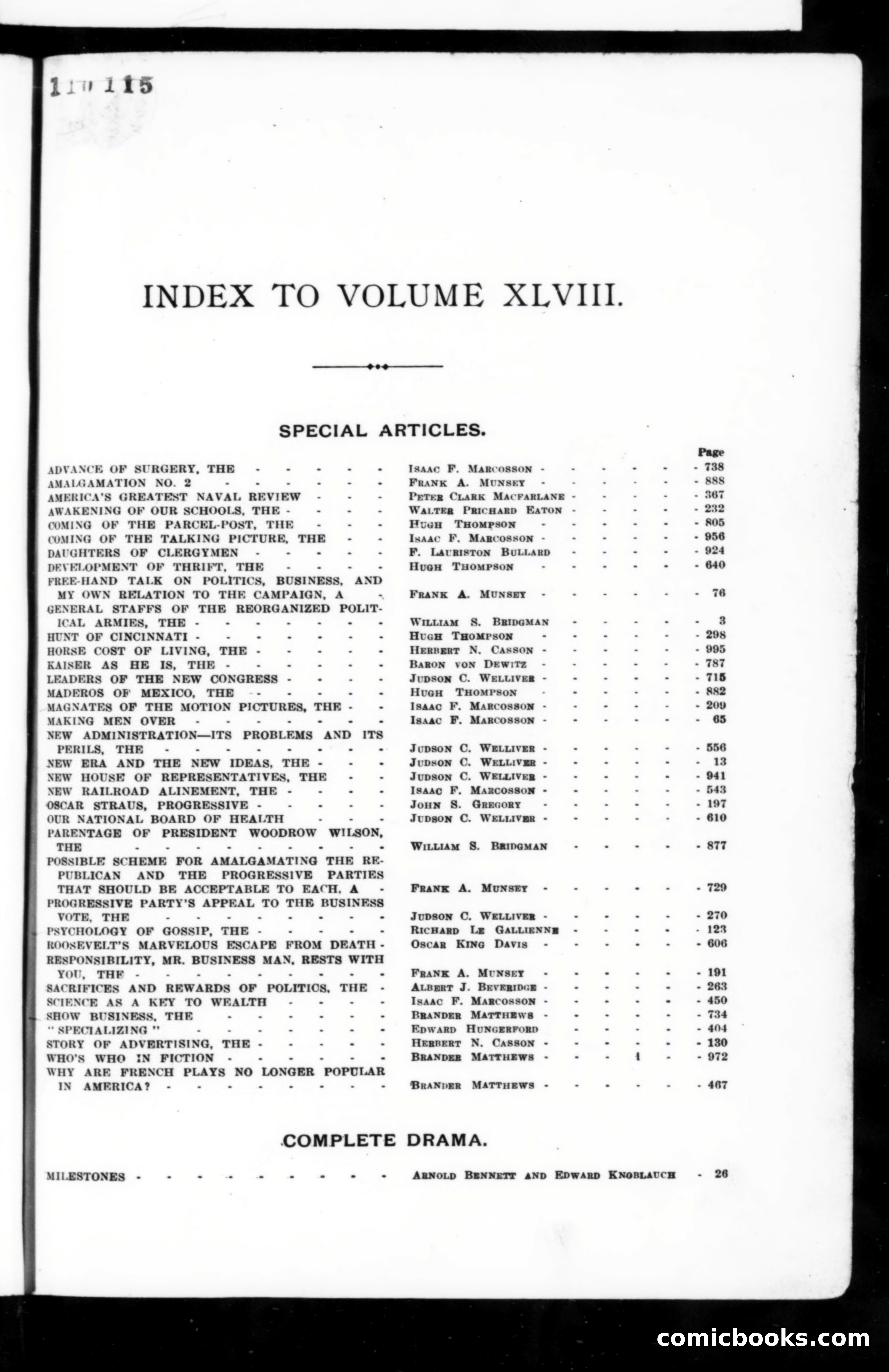Munsey's Magazine — page 1 of 3