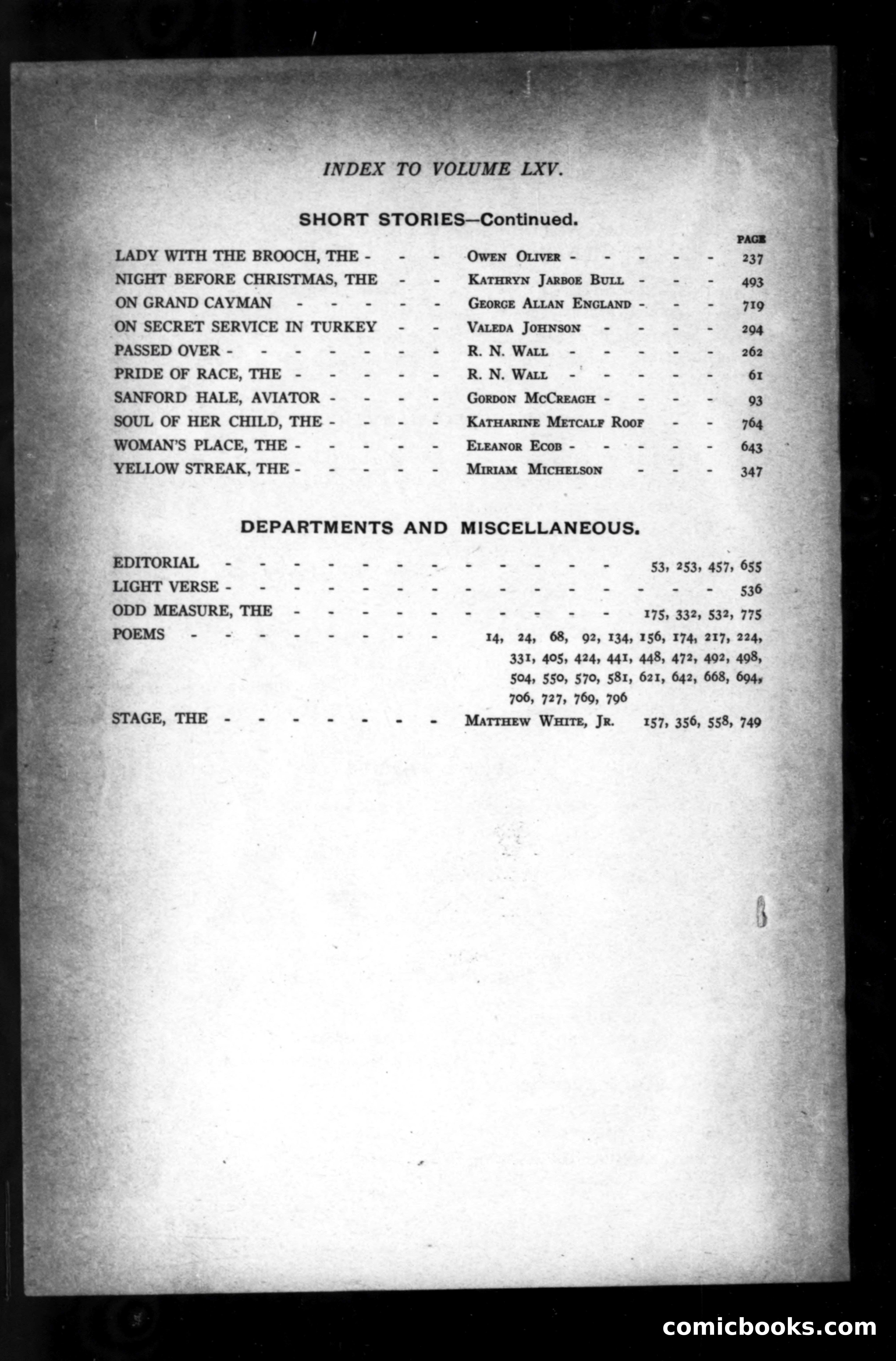 Munsey's Magazine, Volume 65 — page 4 of 5