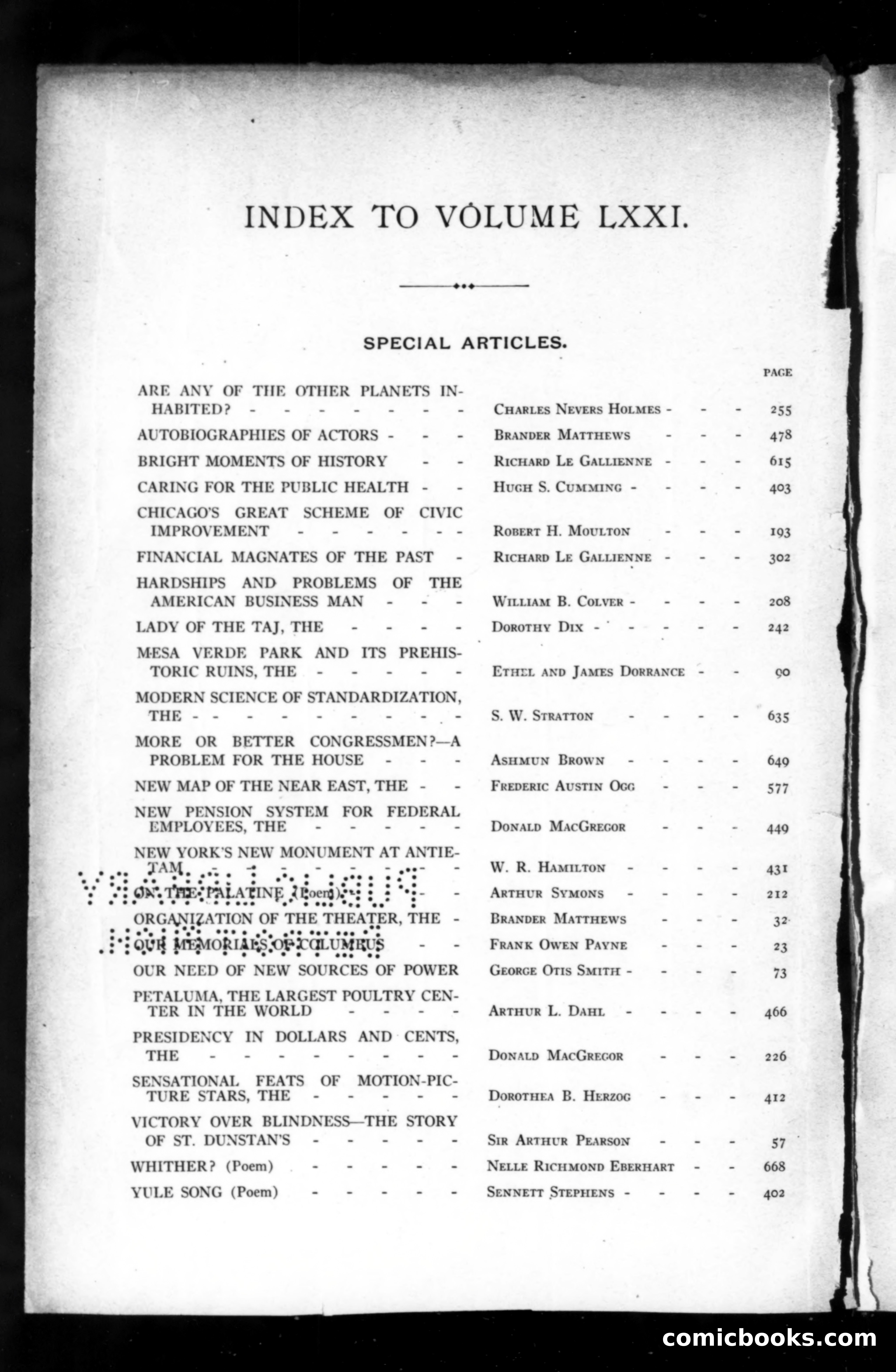 Munsey's Magazine, Volume LXXI — page 2 of 5