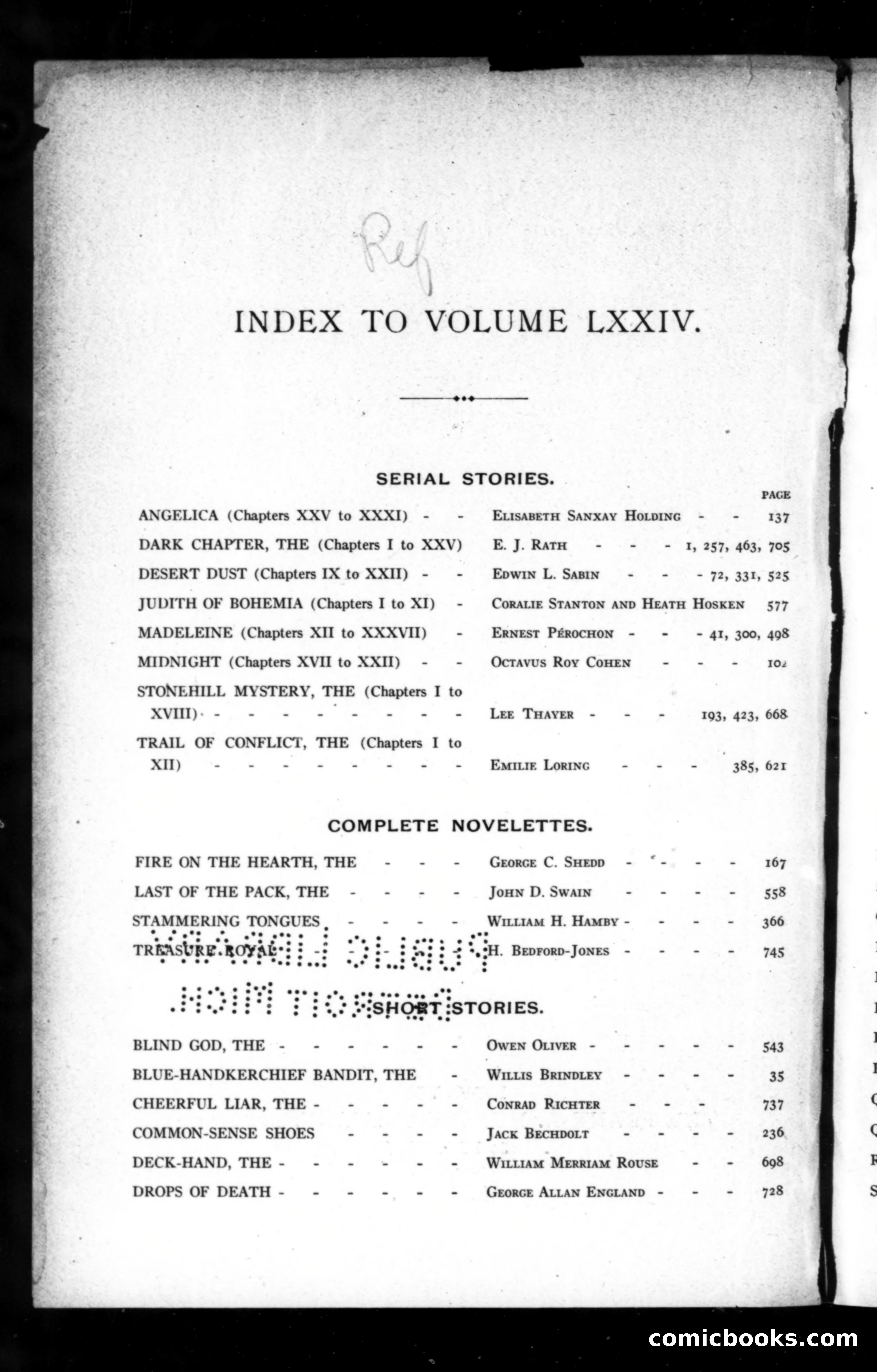 Munsey's Magazine, Volume LXXIV — page 2 of 5
