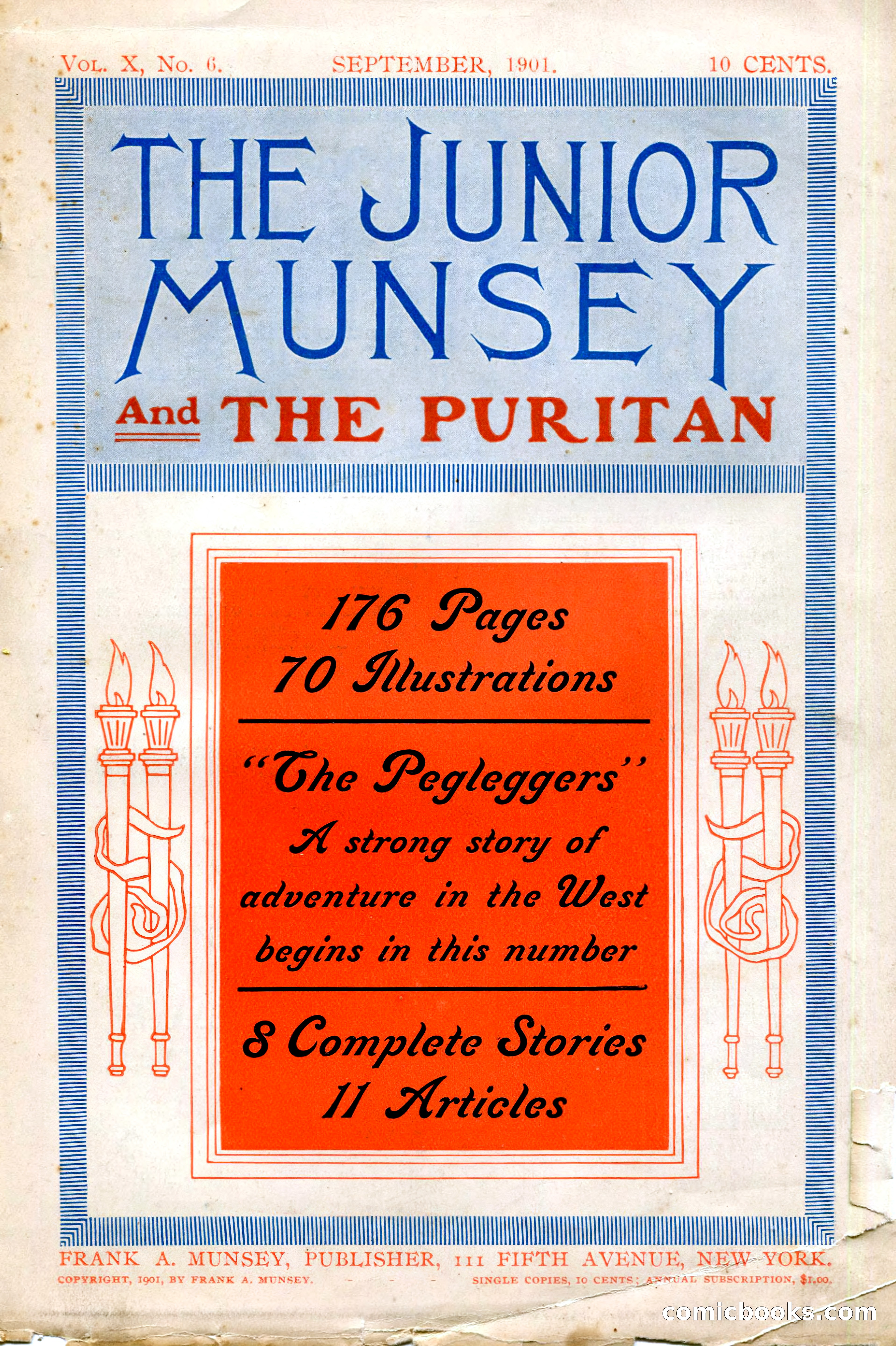 The Junior Munsey and The Puritan — page 1 of 192
