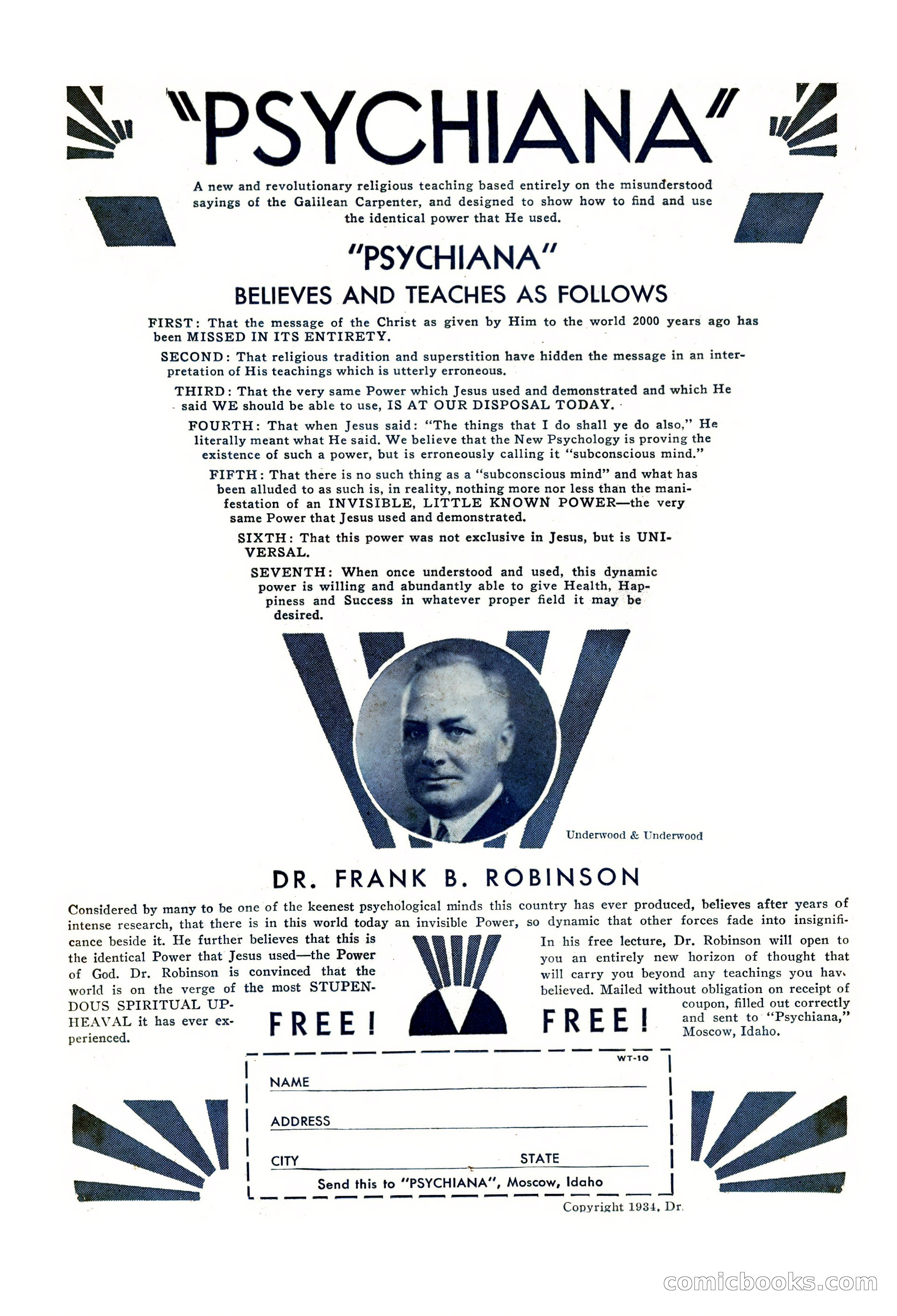 Weird Tales, Vol. 24, No. 4 — page 2 of 132