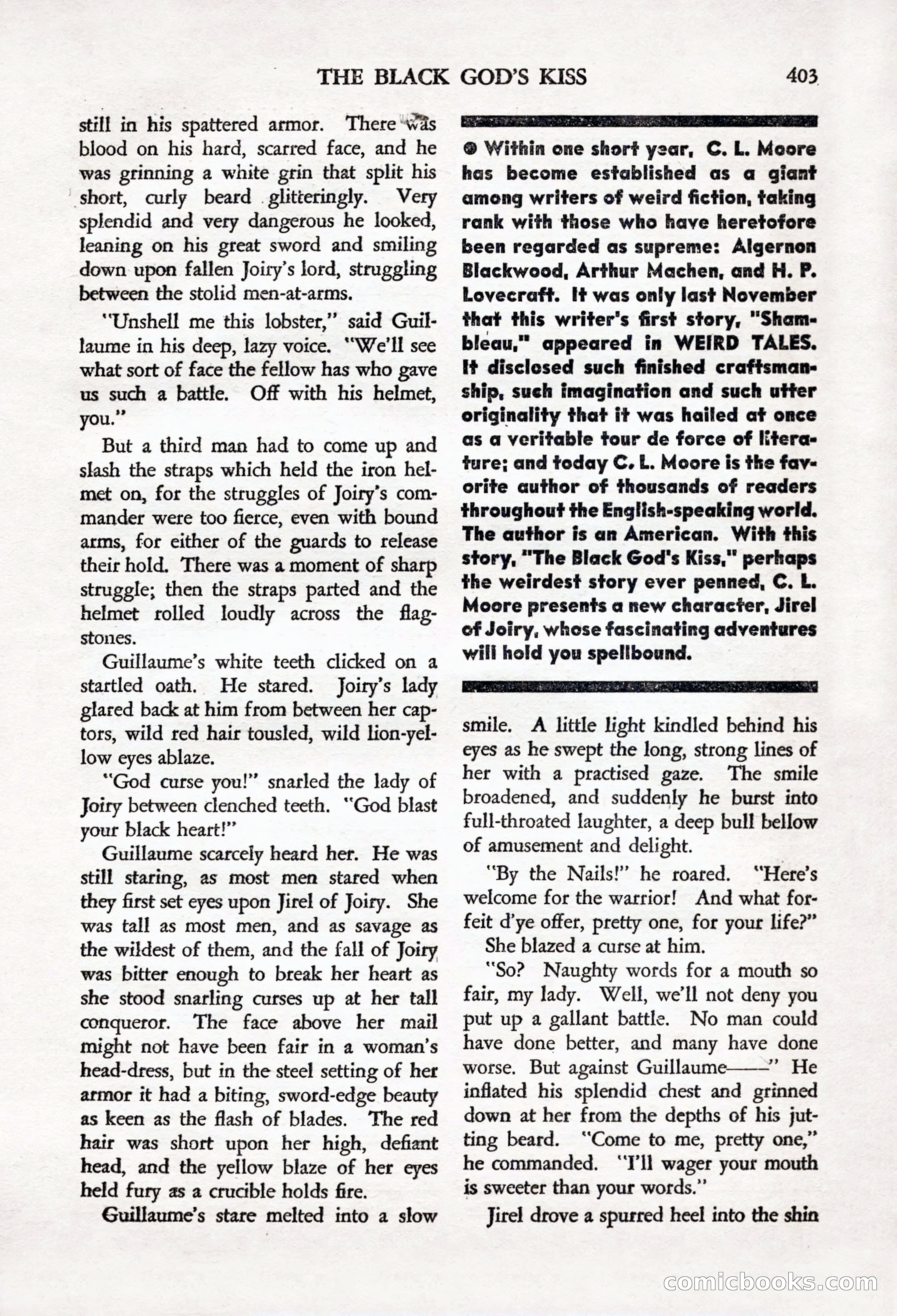 Weird Tales, Vol. 24, No. 4 — page 5 of 132
