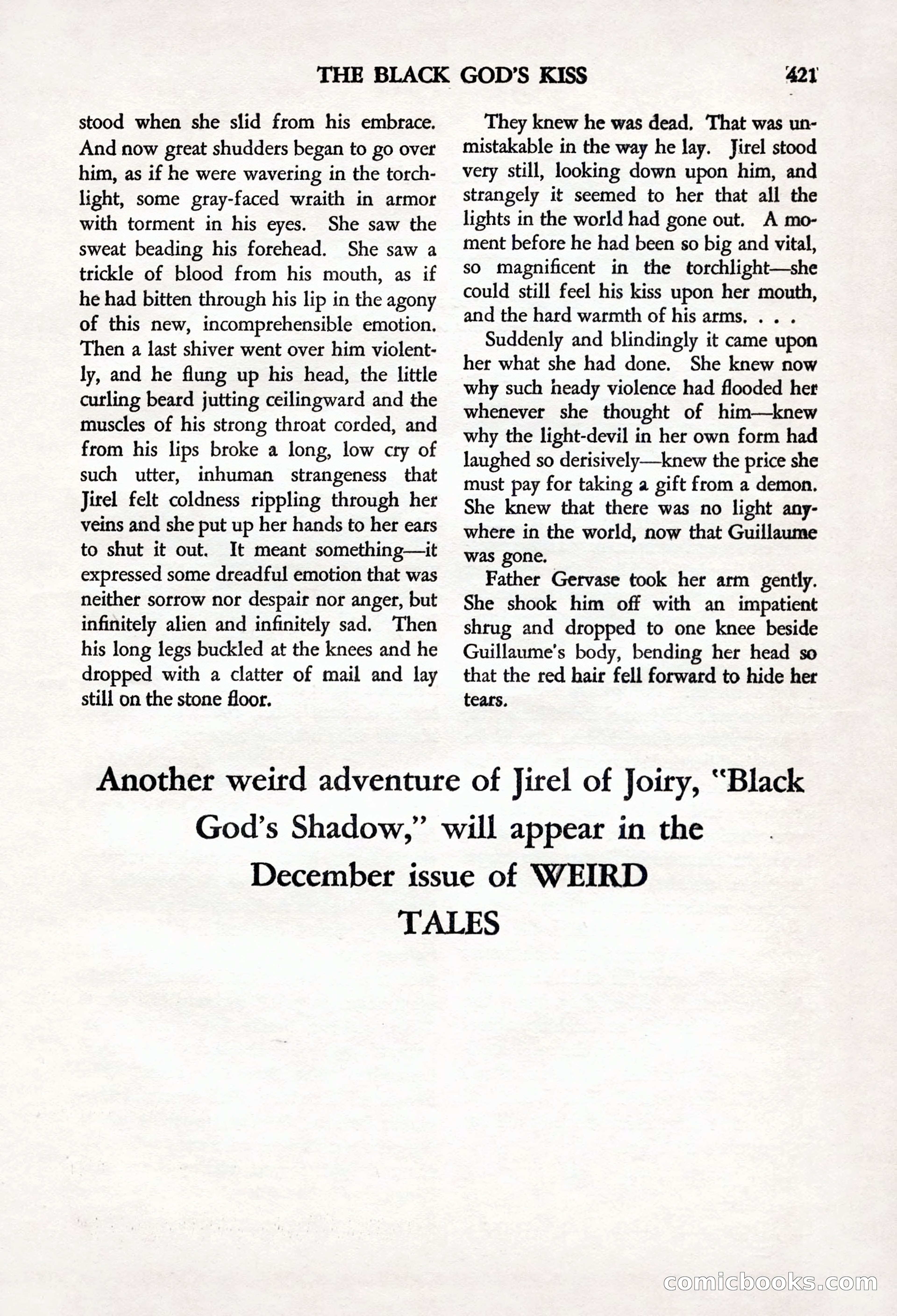 Weird Tales, Vol. 24, No. 4 — page 23 of 132
