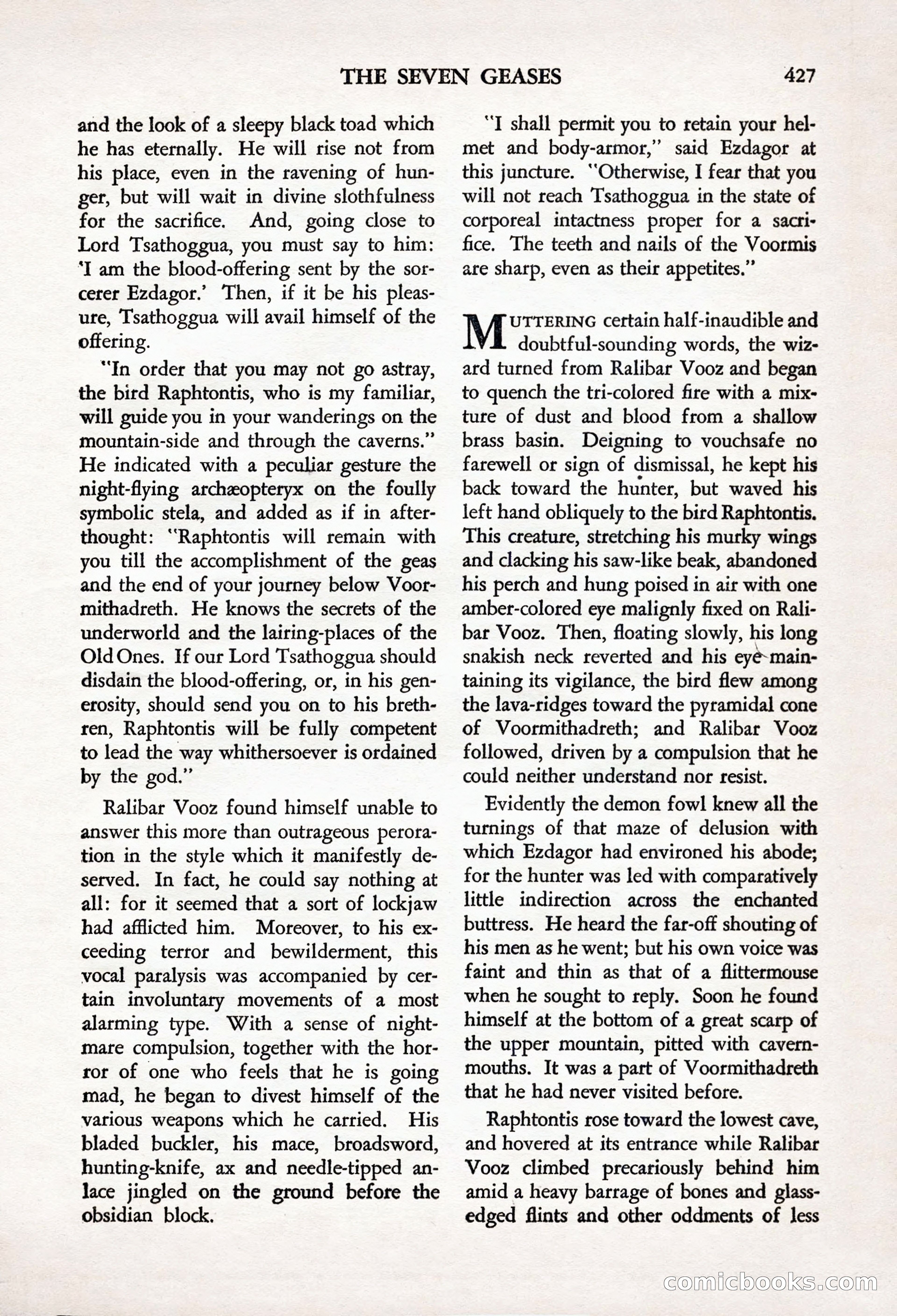 Weird Tales, Vol. 24, No. 4 — page 29 of 132