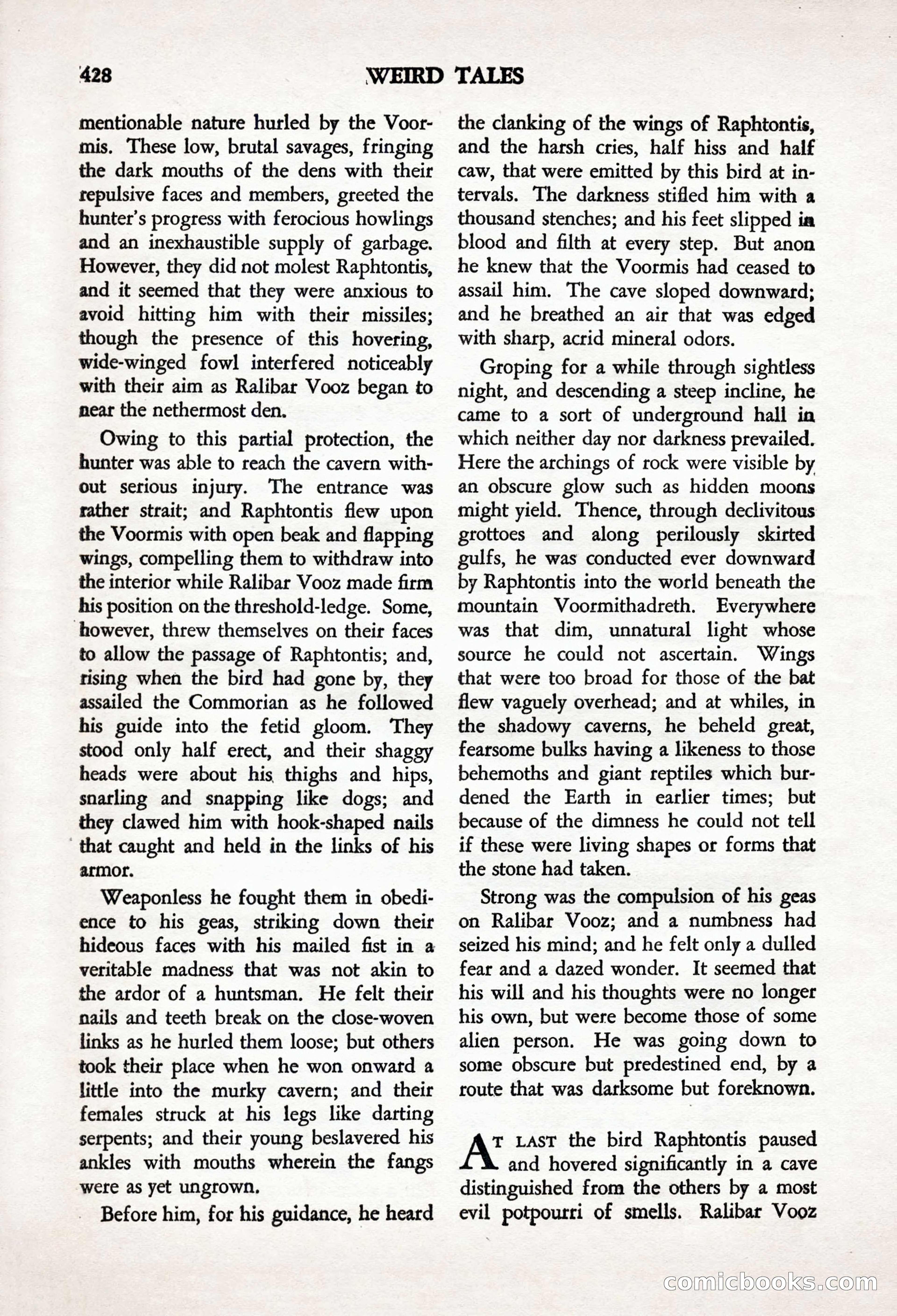 Weird Tales, Vol. 24, No. 4 — page 30 of 132