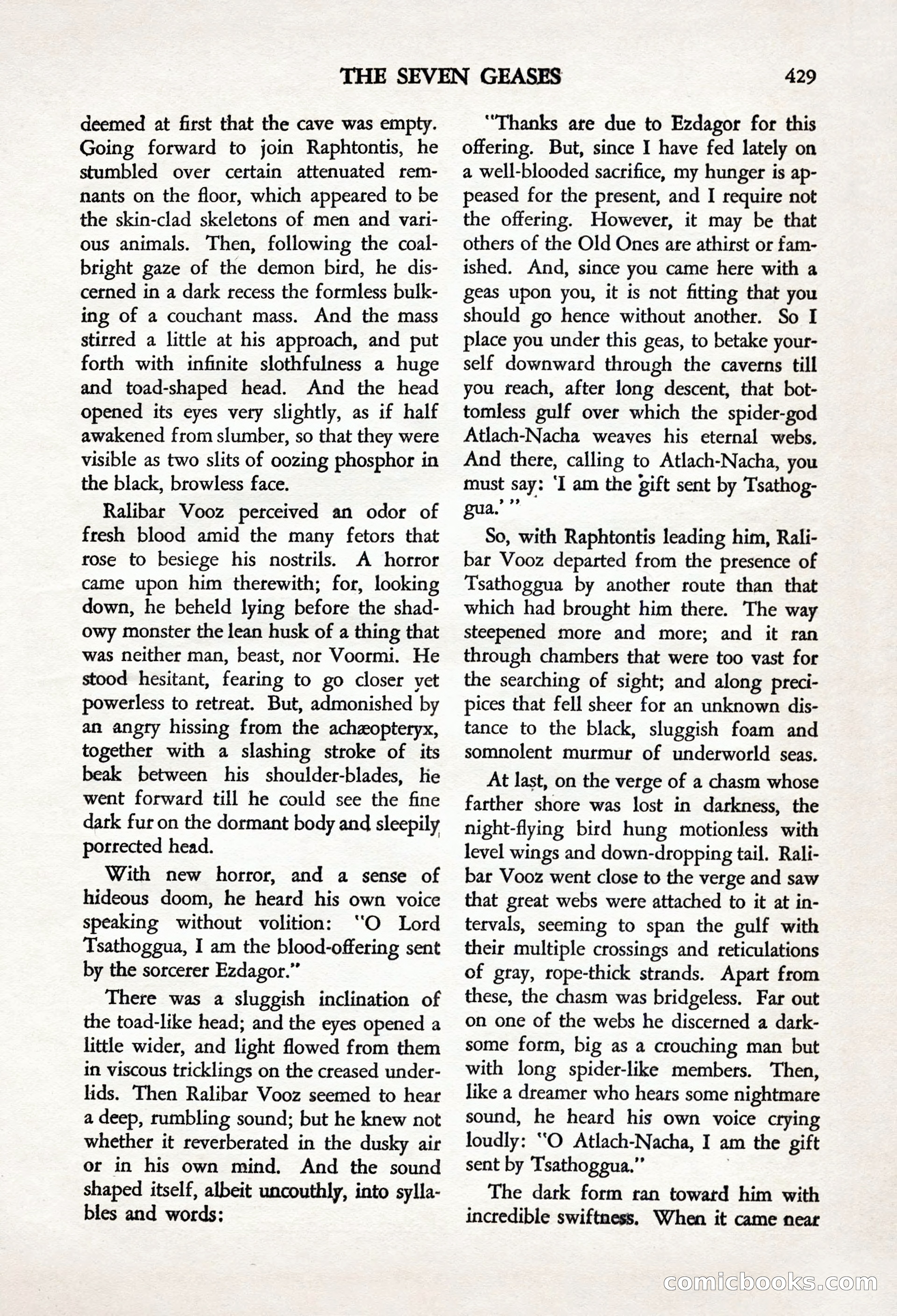 Weird Tales, Vol. 24, No. 4 — page 31 of 132