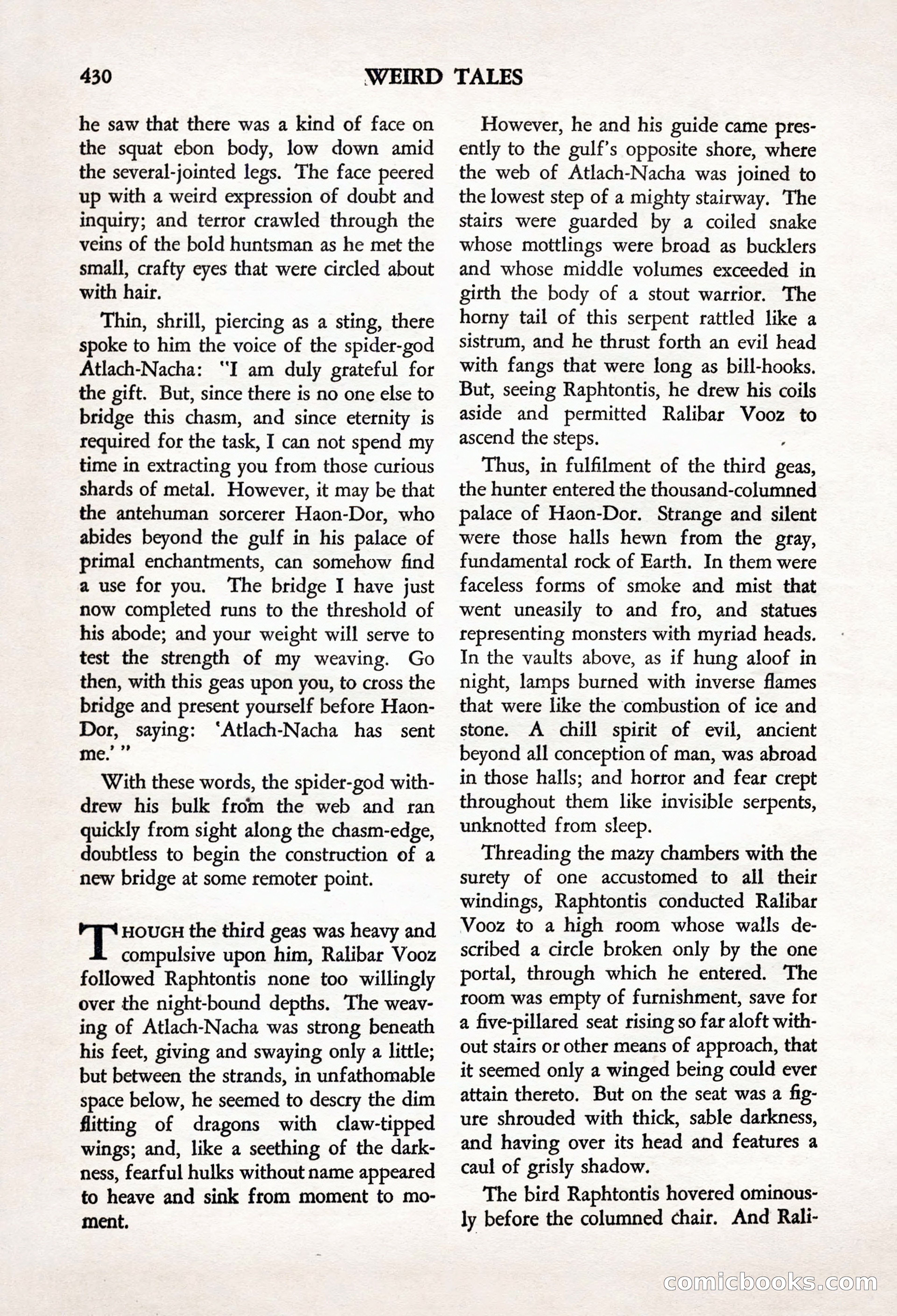 Weird Tales, Vol. 24, No. 4 — page 32 of 132