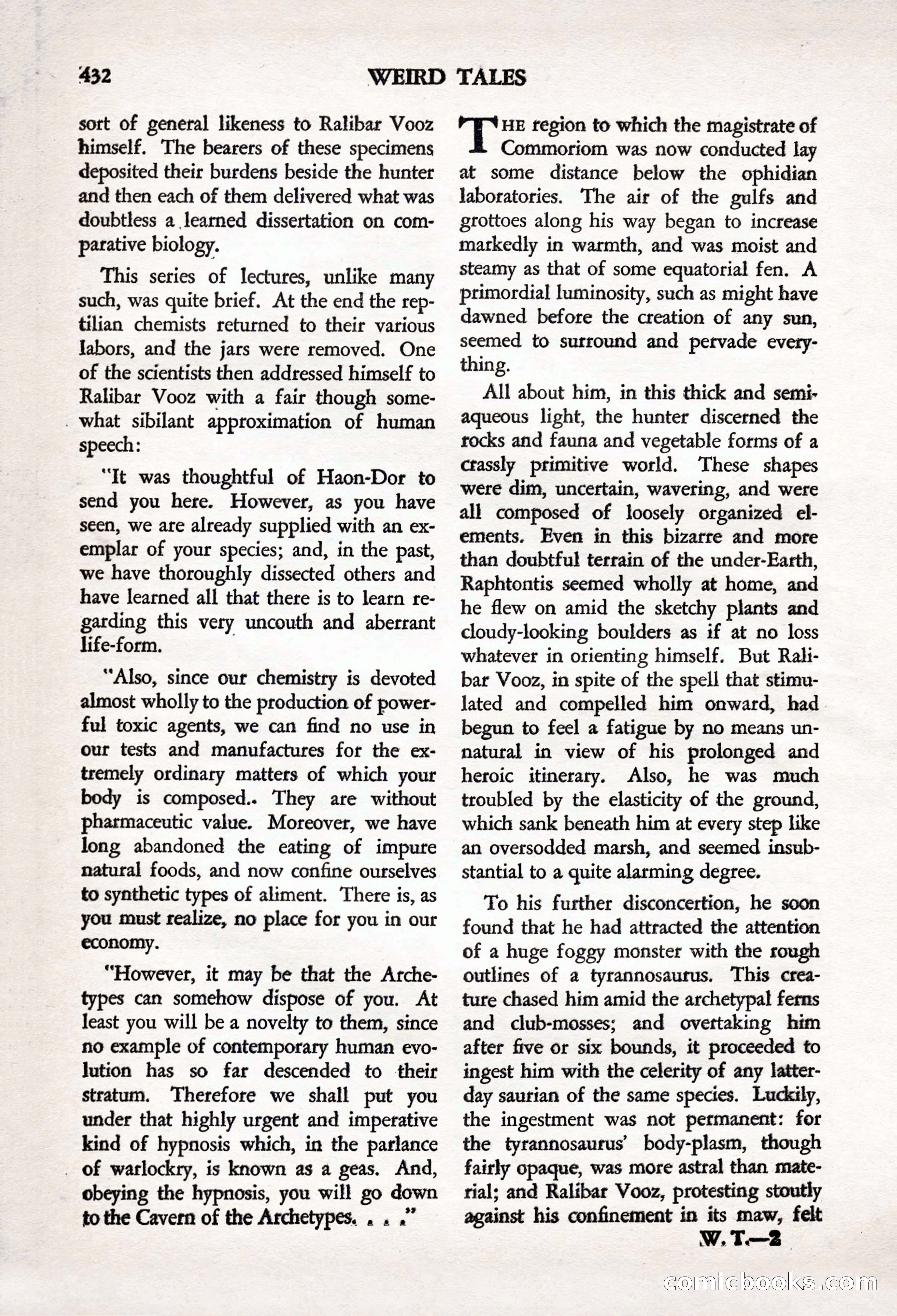 Weird Tales, Vol. 24, No. 4 — page 34 of 132