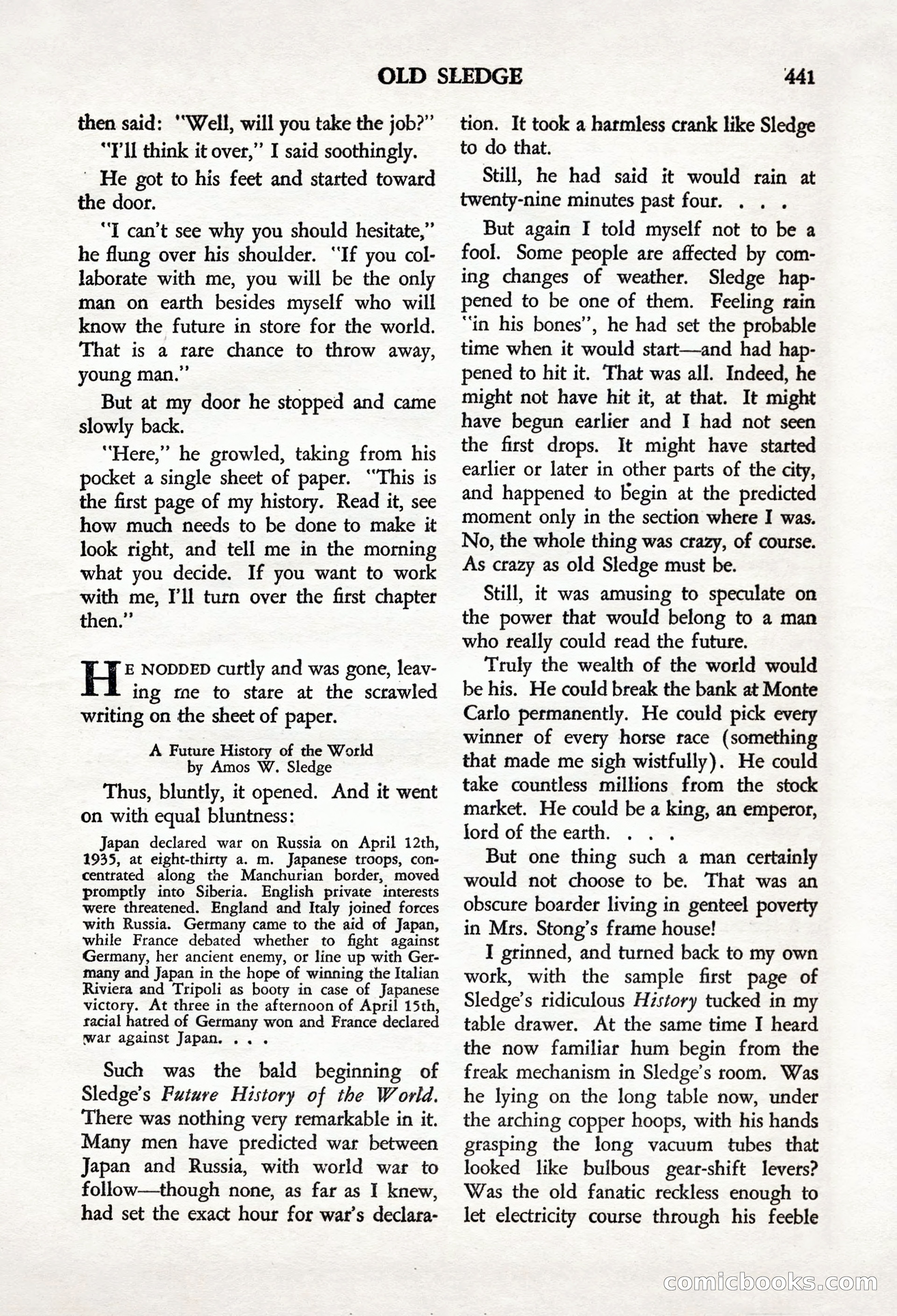 Weird Tales, Vol. 24, No. 4 — page 43 of 132
