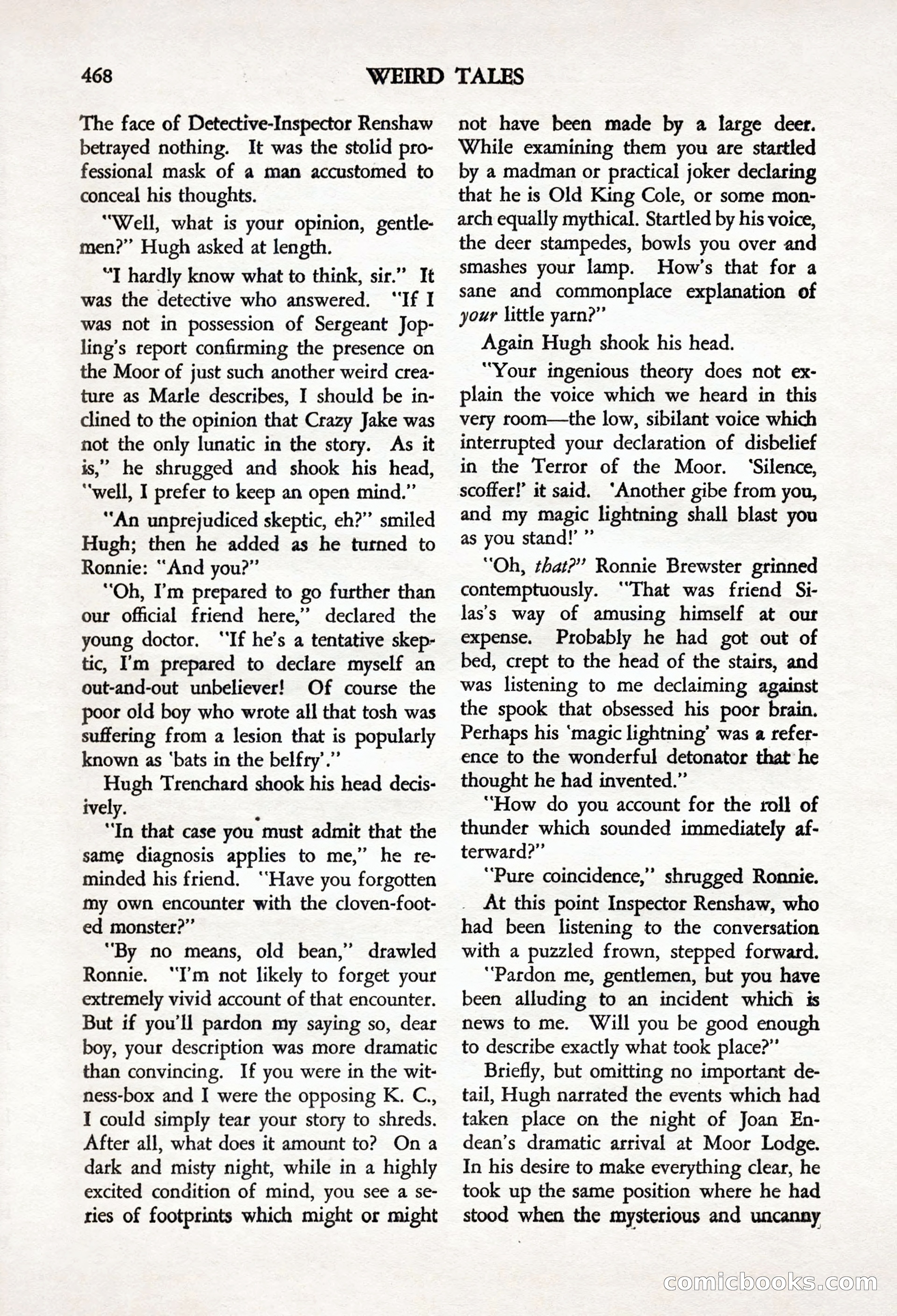 Weird Tales, Vol. 24, No. 4 — page 70 of 132