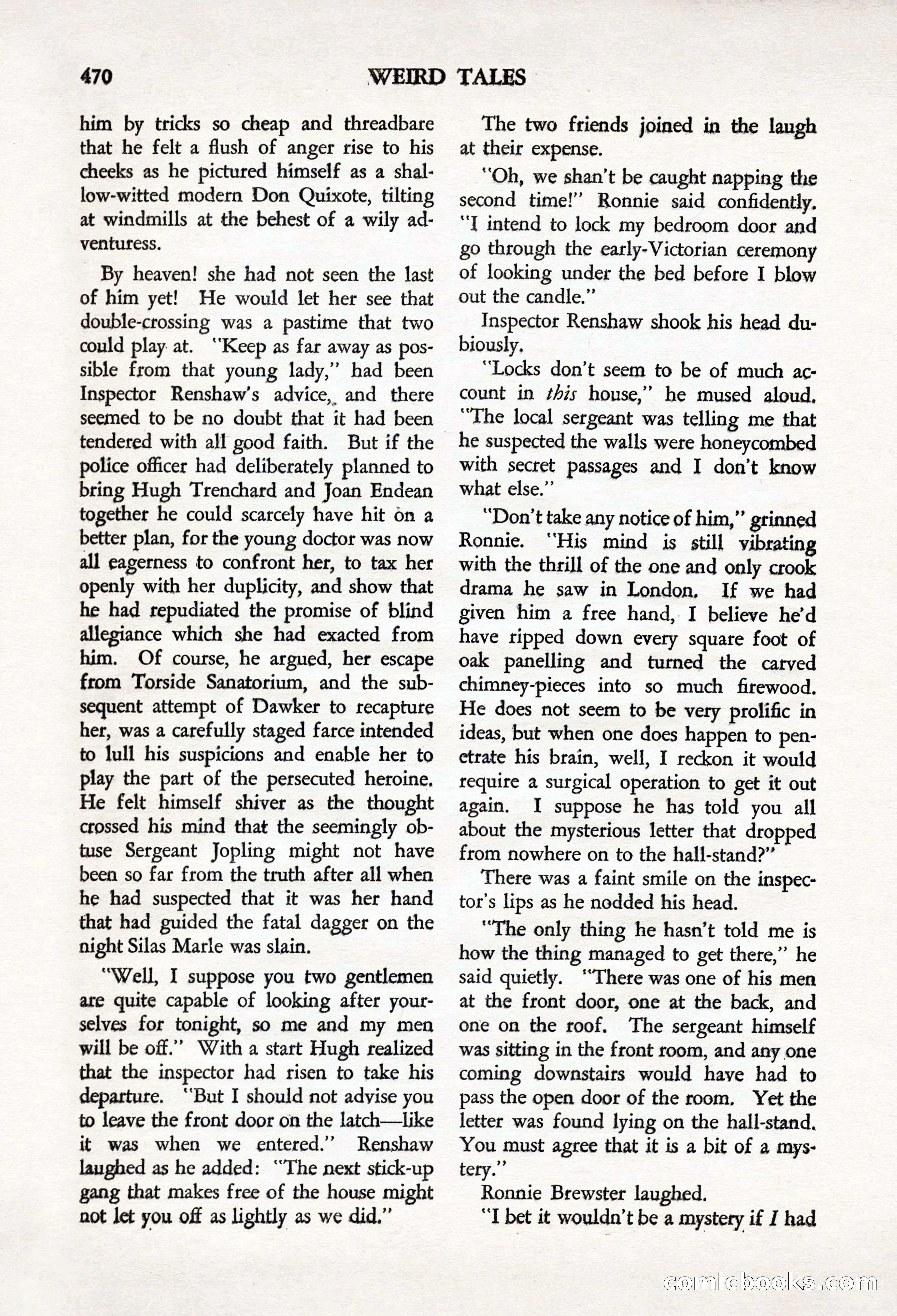 Weird Tales, Vol. 24, No. 4 — page 72 of 132