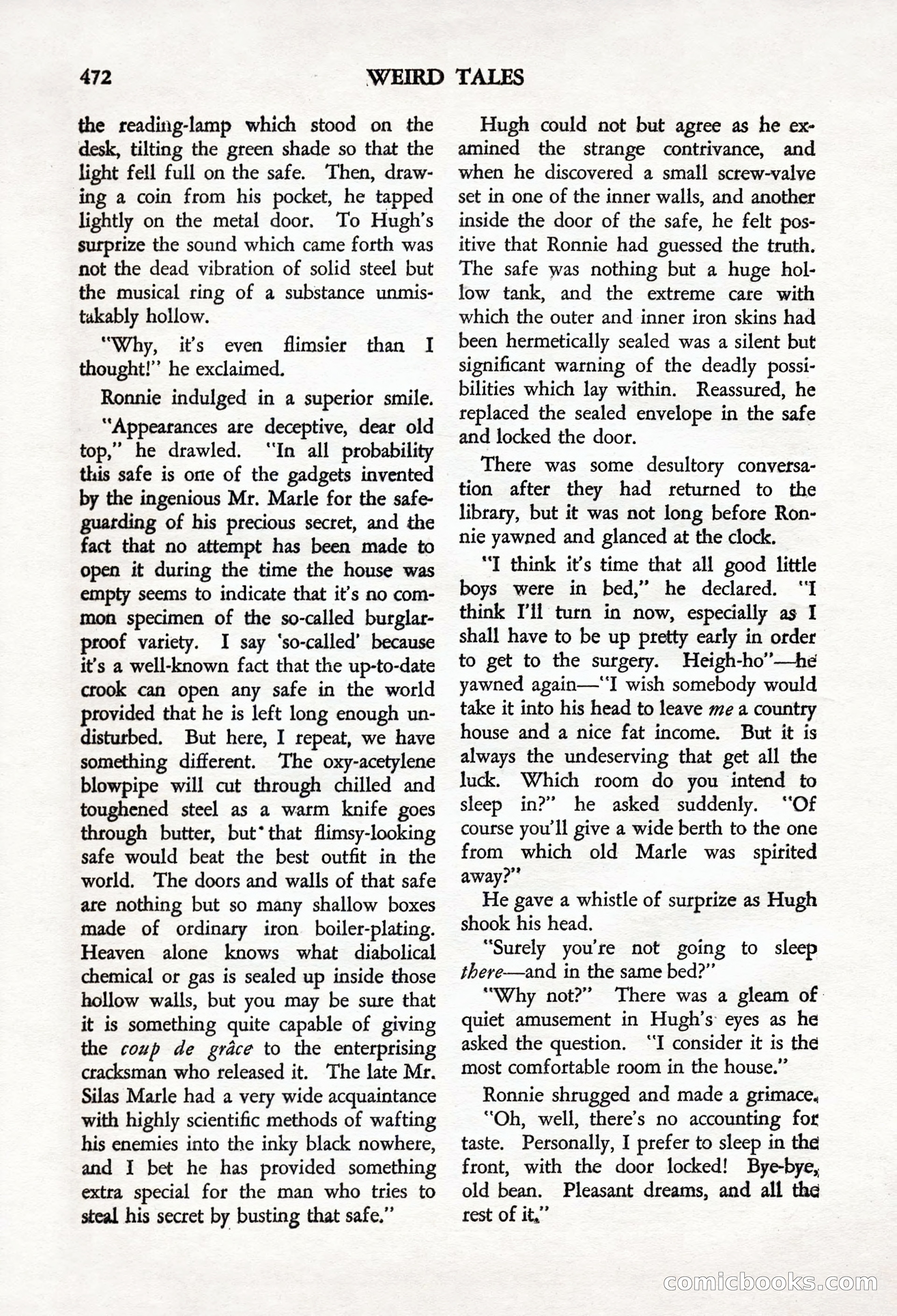 Weird Tales, Vol. 24, No. 4 — page 74 of 132