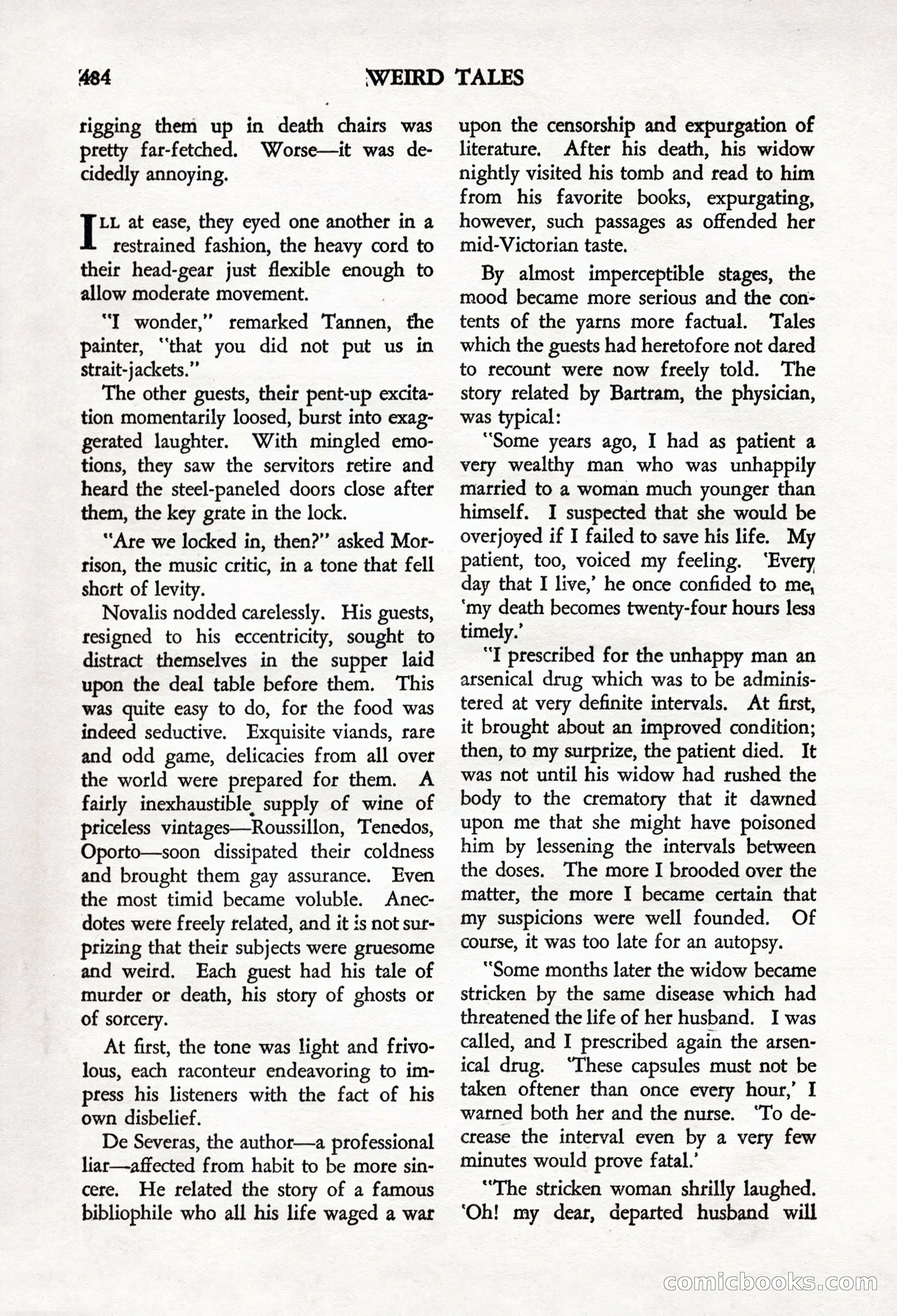 Weird Tales, Vol. 24, No. 4 — page 86 of 132