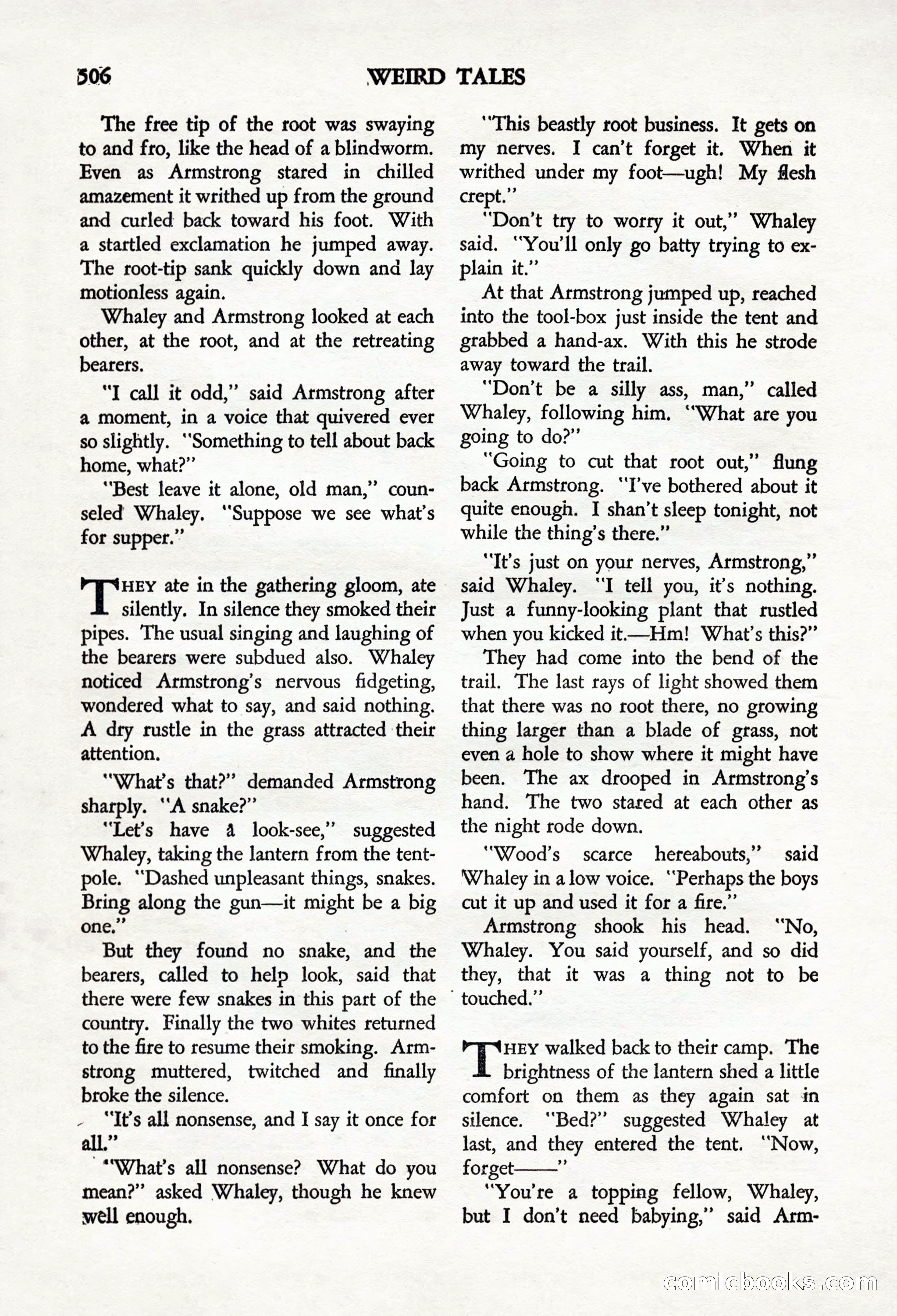 Weird Tales, Vol. 24, No. 4 — page 108 of 132
