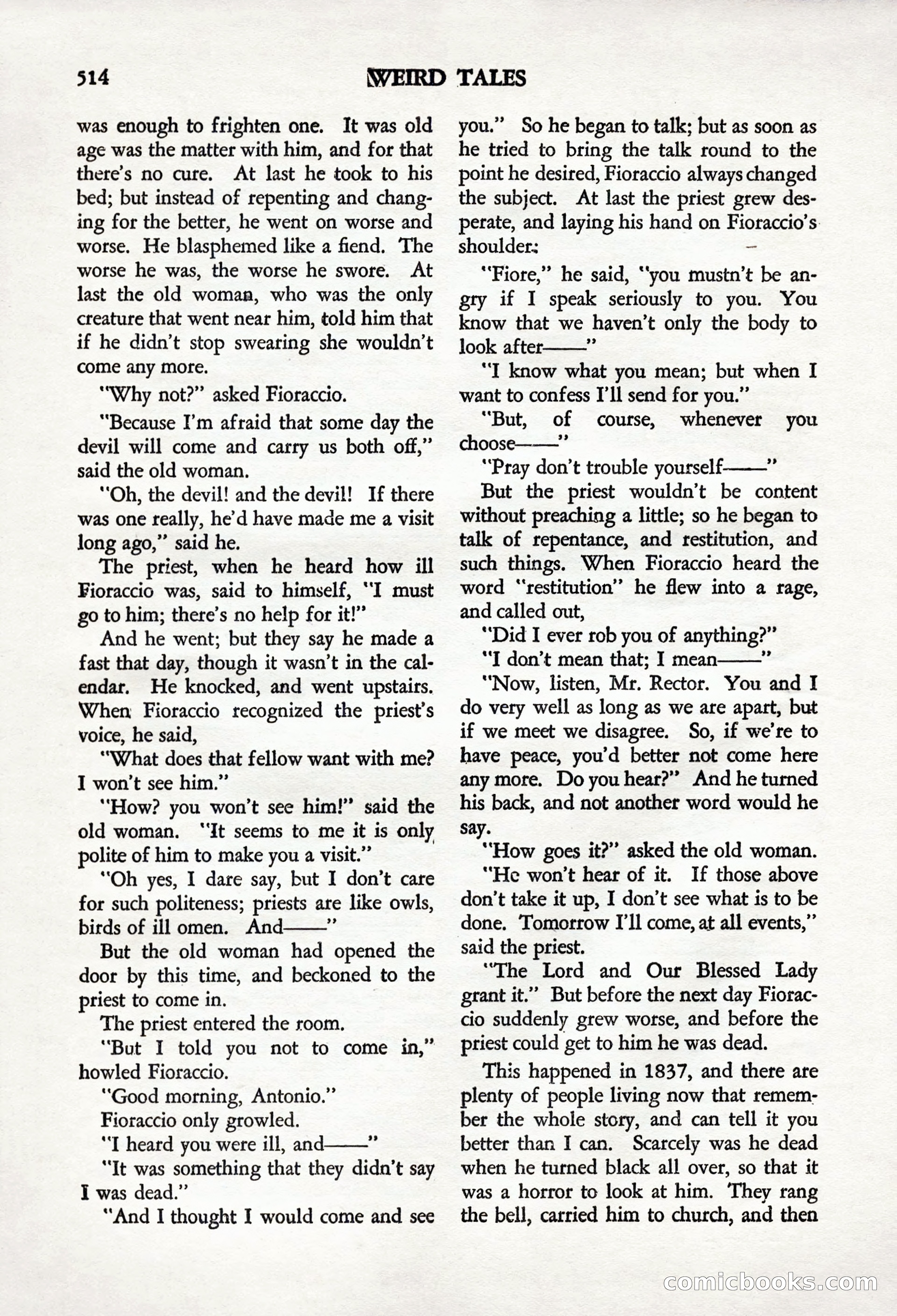 Weird Tales, Vol. 24, No. 4 — page 116 of 132