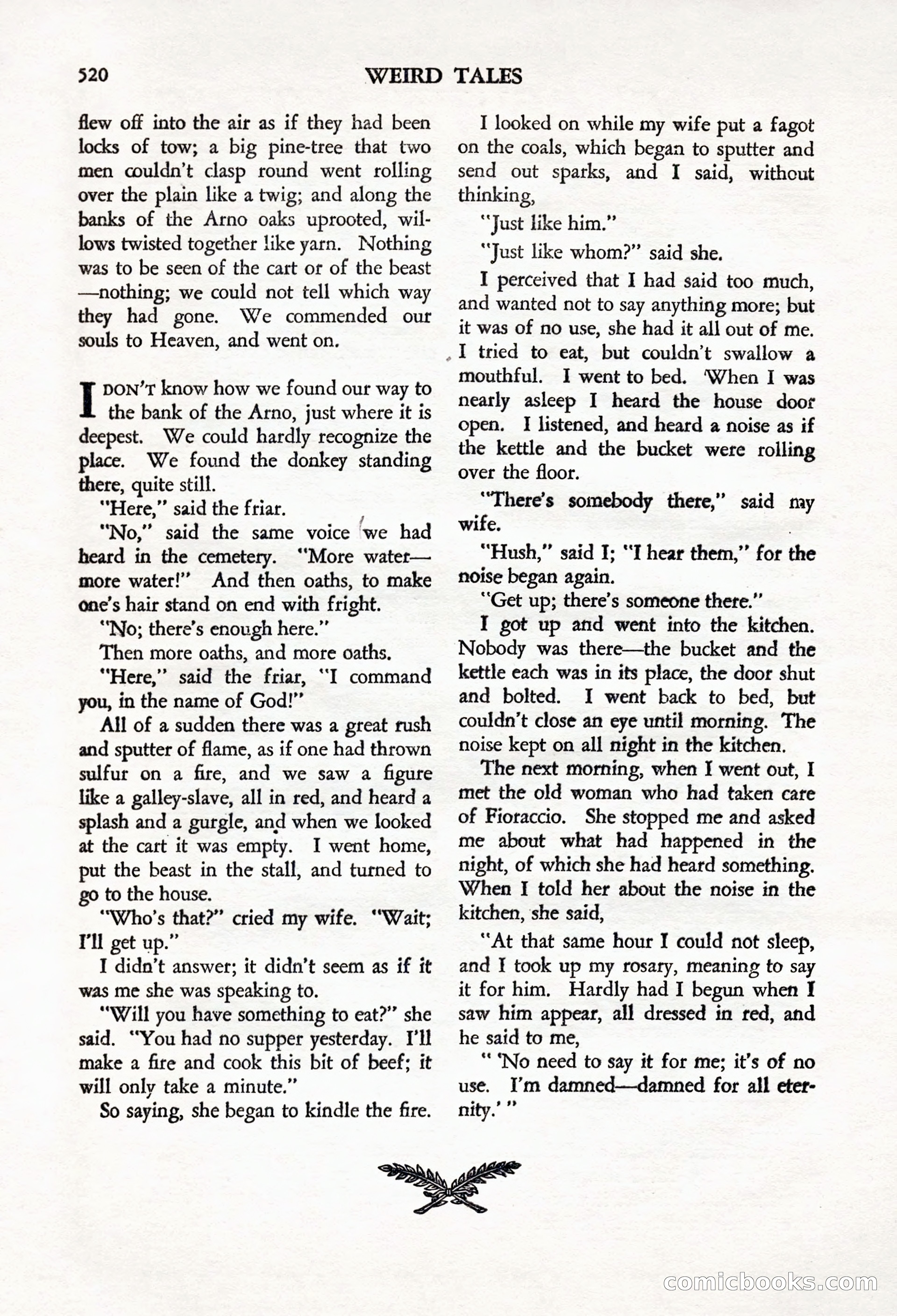 Weird Tales, Vol. 24, No. 4 — page 122 of 132