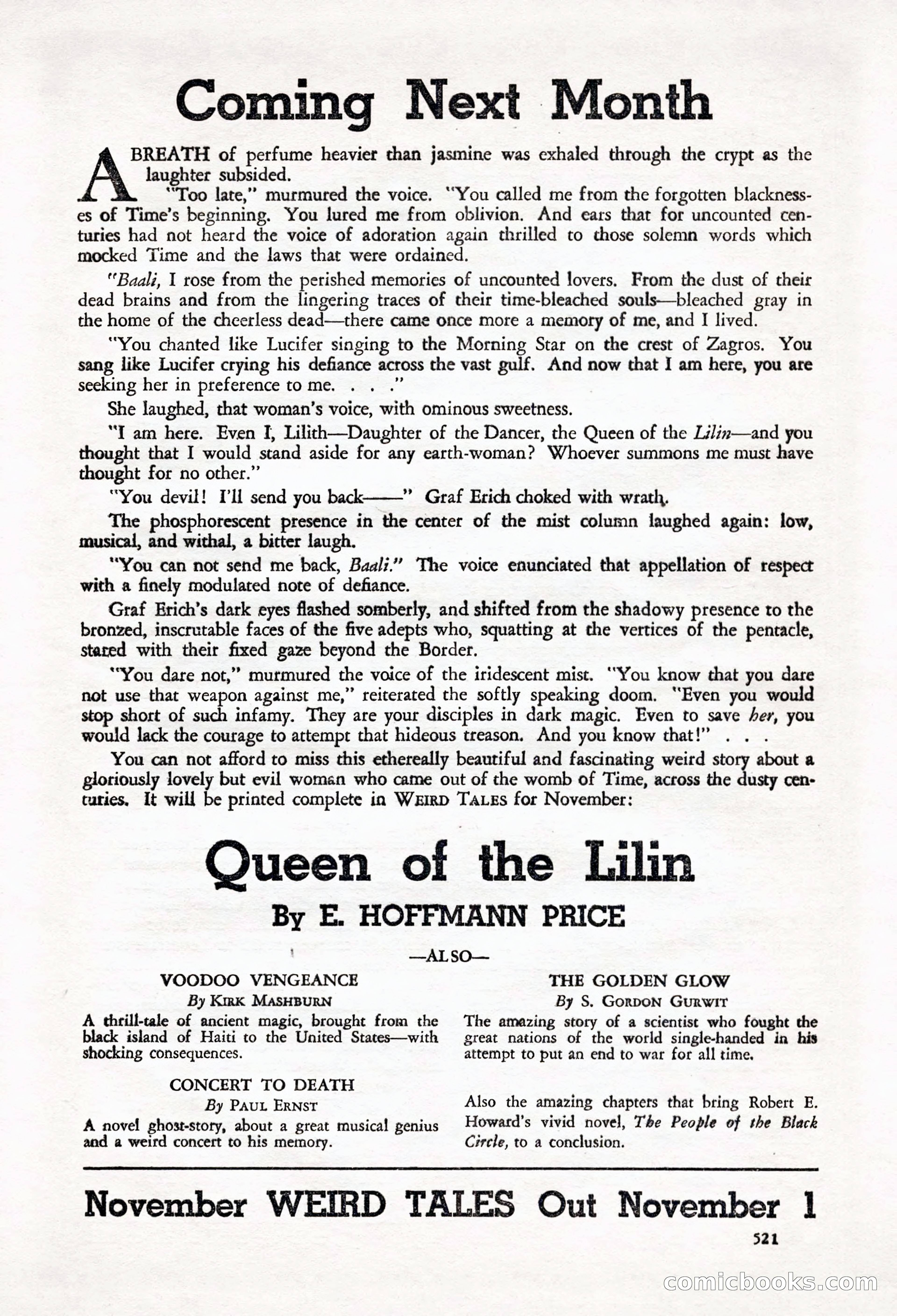Weird Tales, Vol. 24, No. 4 — page 123 of 132