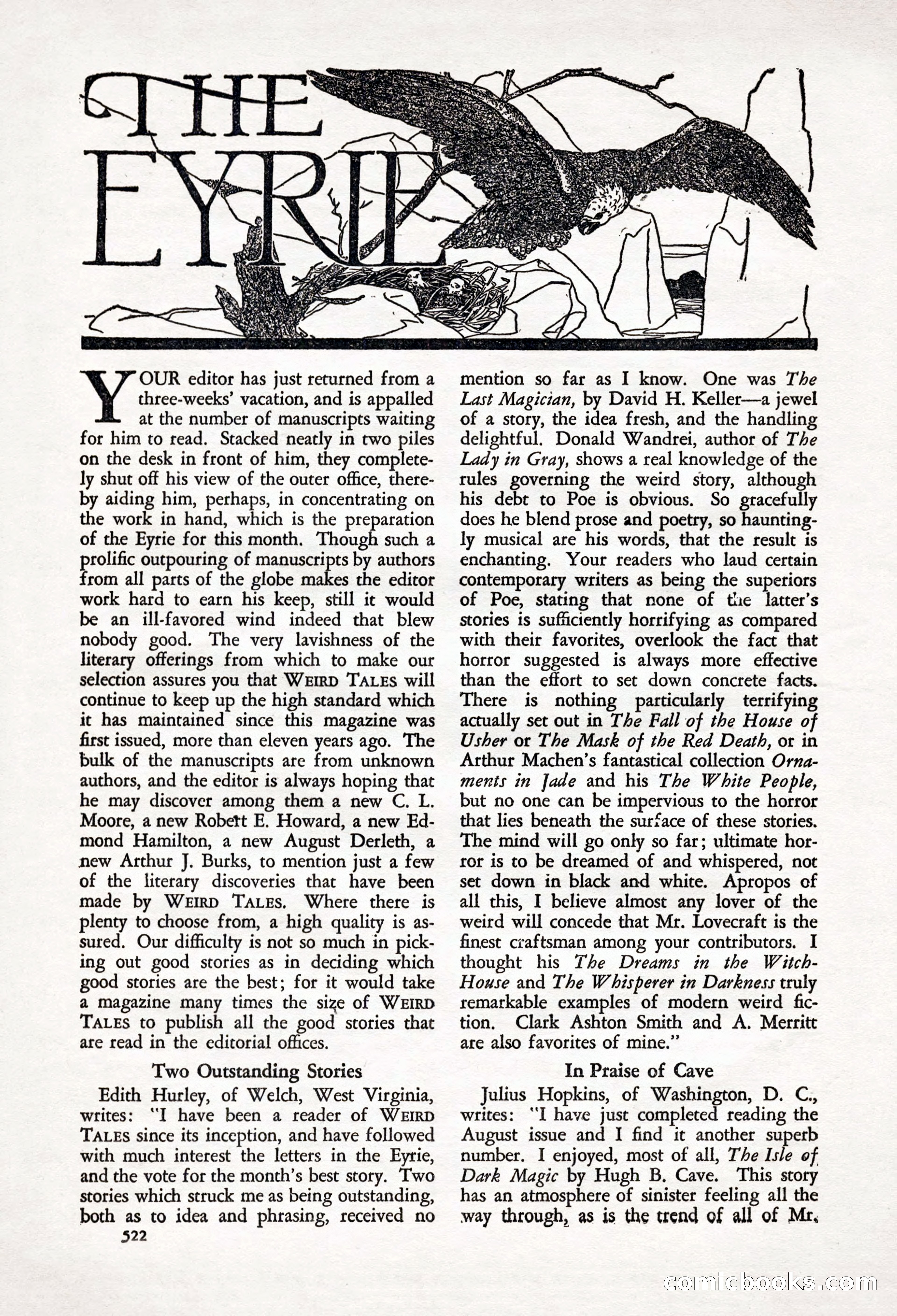 Weird Tales, Vol. 24, No. 4 — page 124 of 132