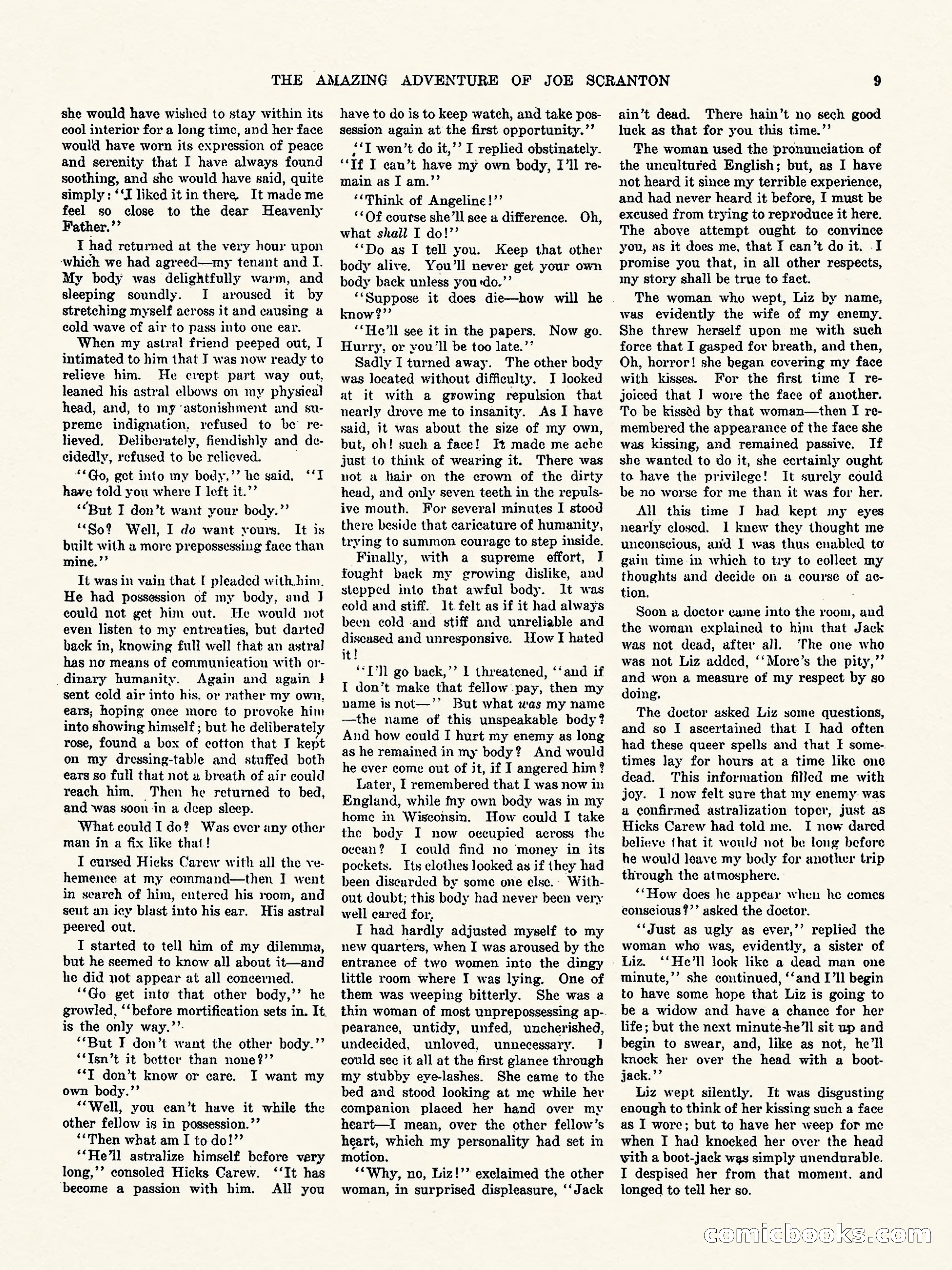 Weird Tales, Vol. II No. 3 — page 10 of 98