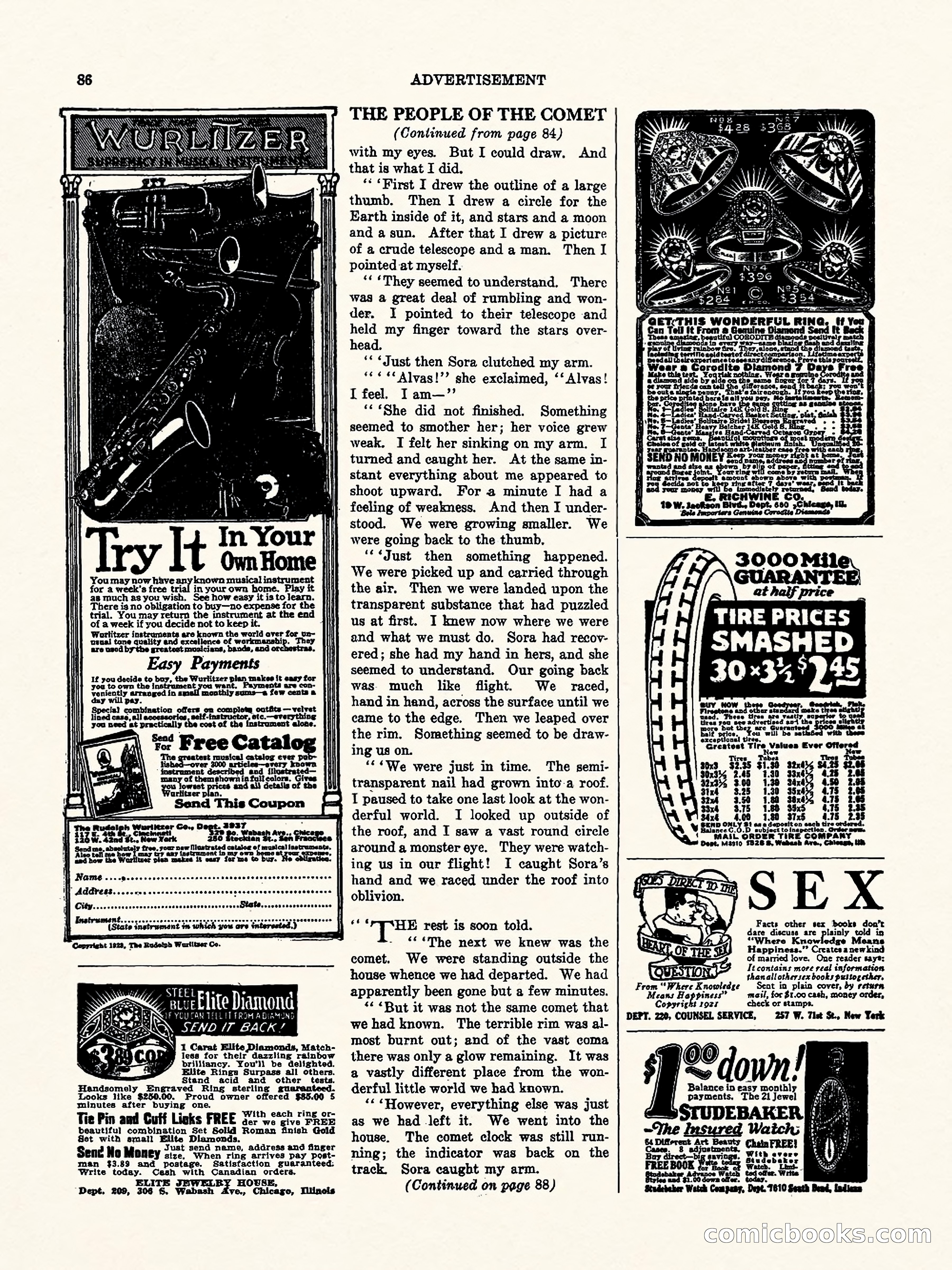 Weird Tales, Vol. II No. 3 — page 87 of 98