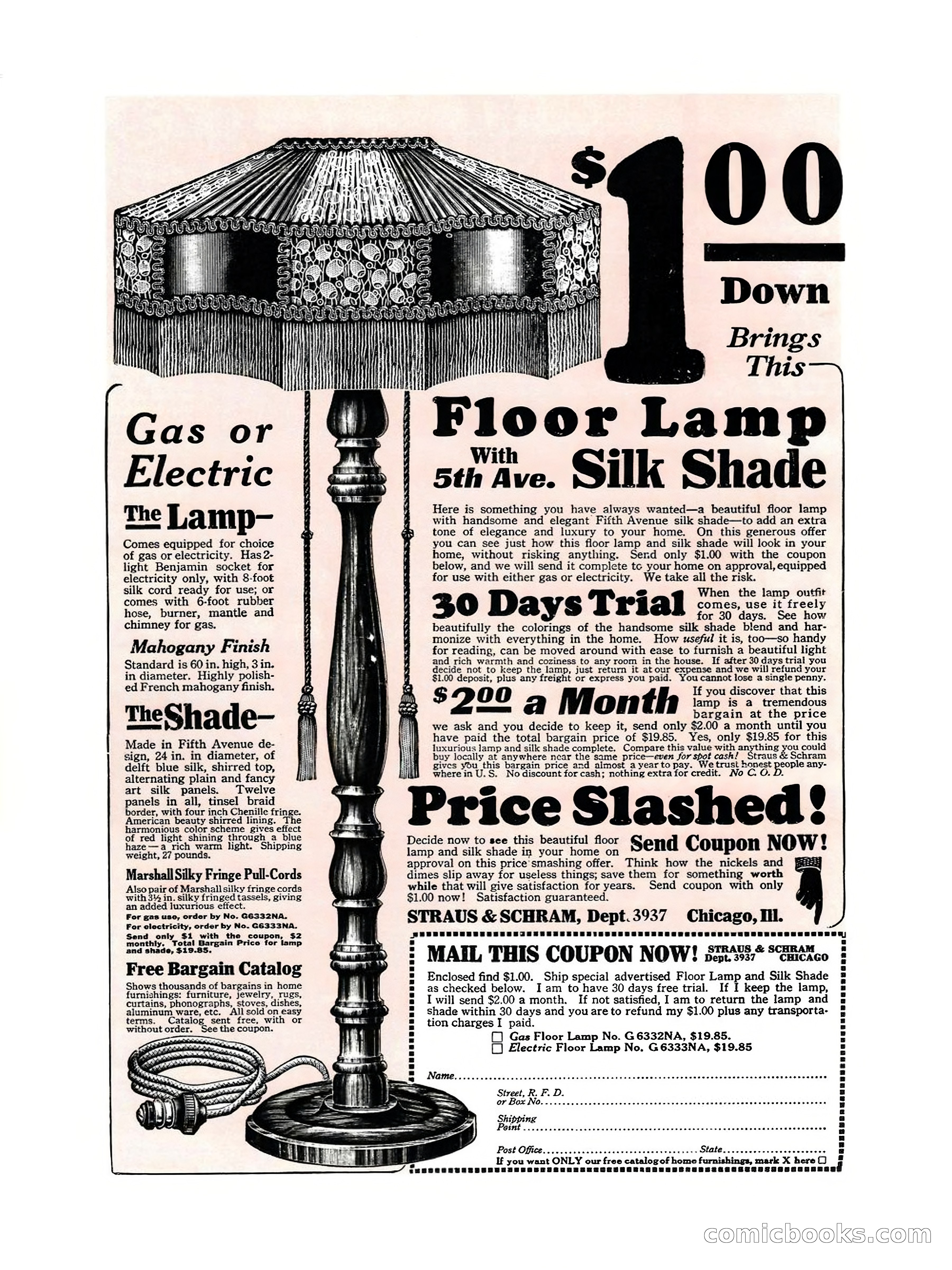 Weird Tales, Vol. II No. 3 — page 98 of 98