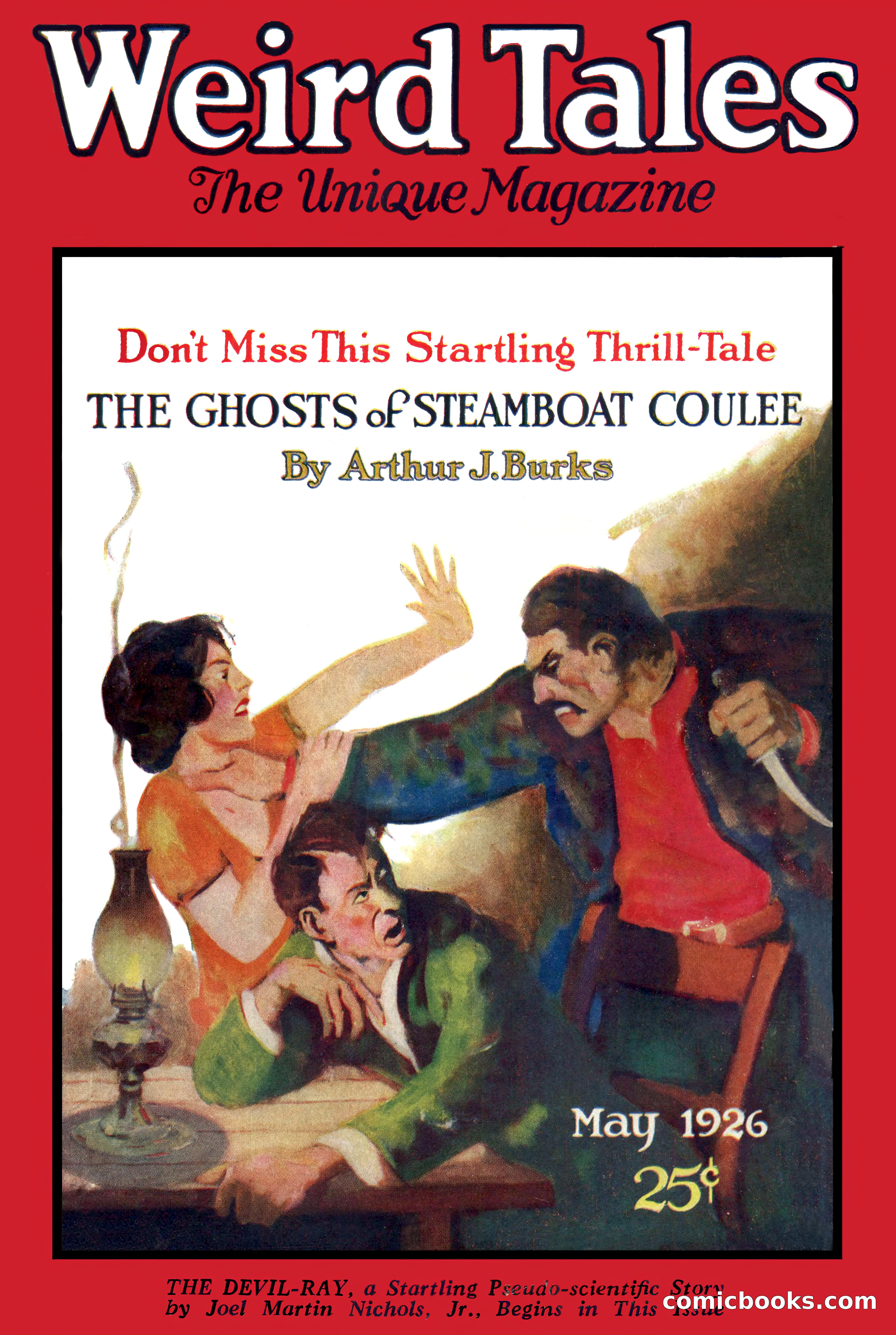 Weird Tales, May 1926 — page 1 of 148