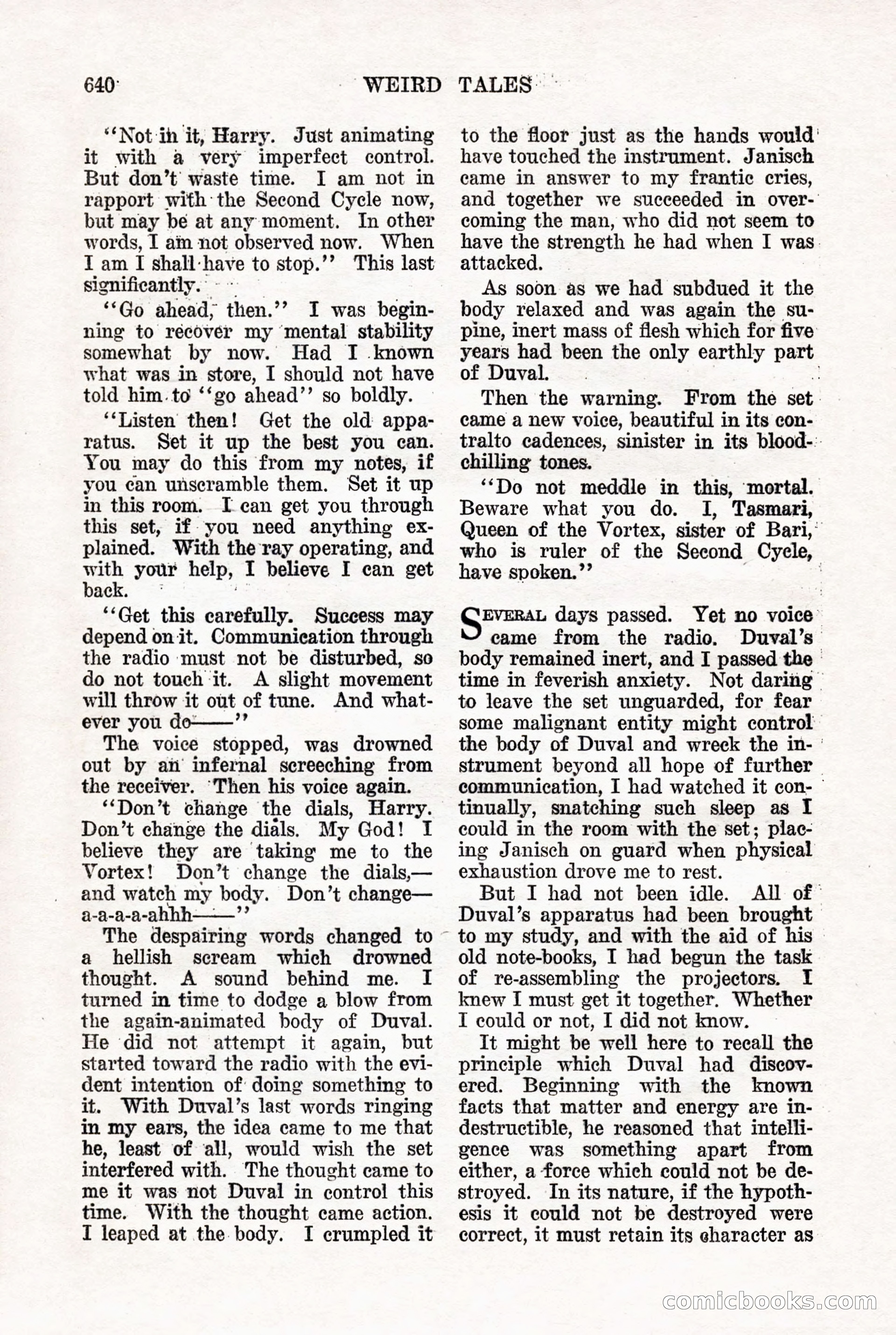 Weird Tales, May 1926 — page 66 of 148