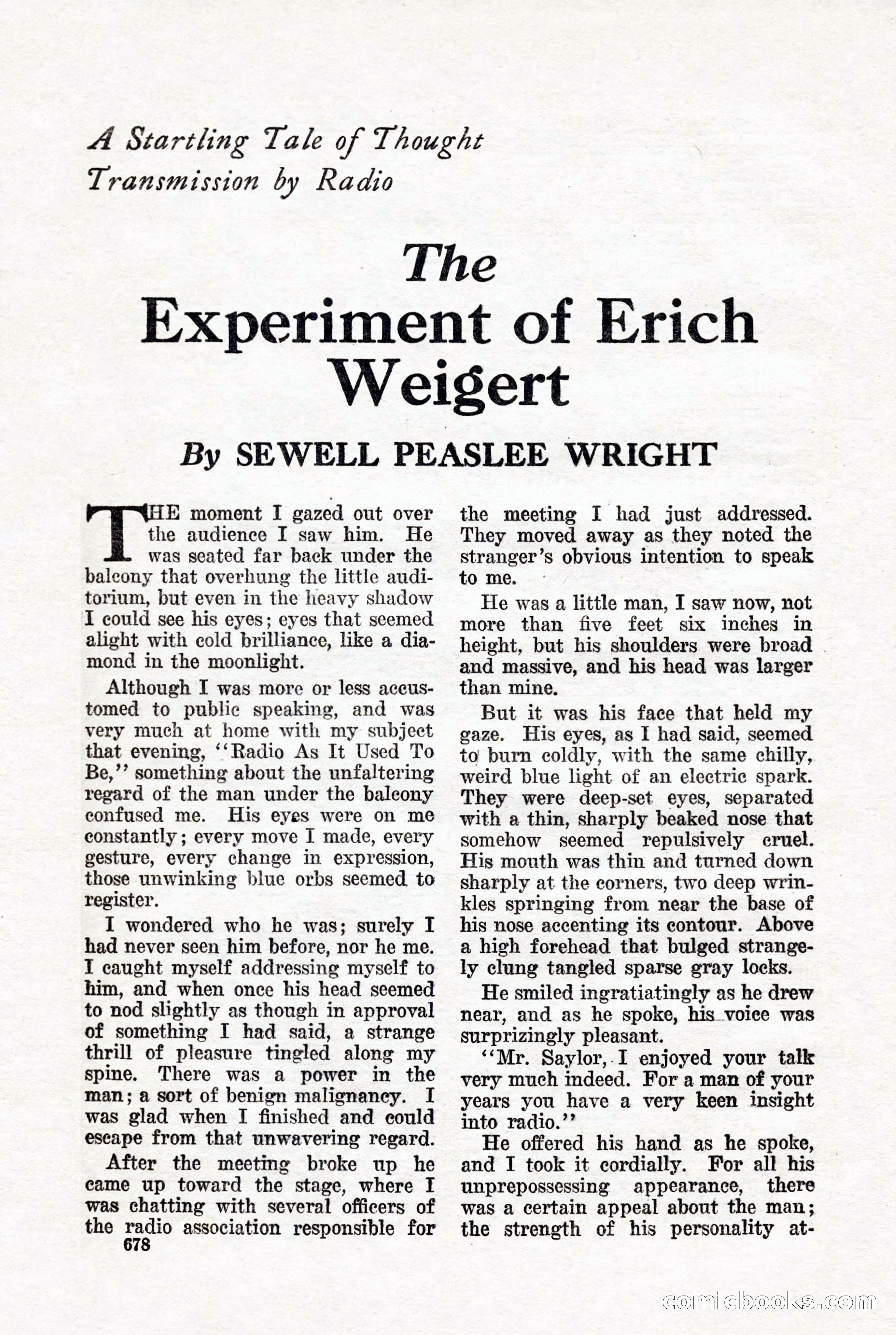 Weird Tales, May 1926 — page 104 of 148