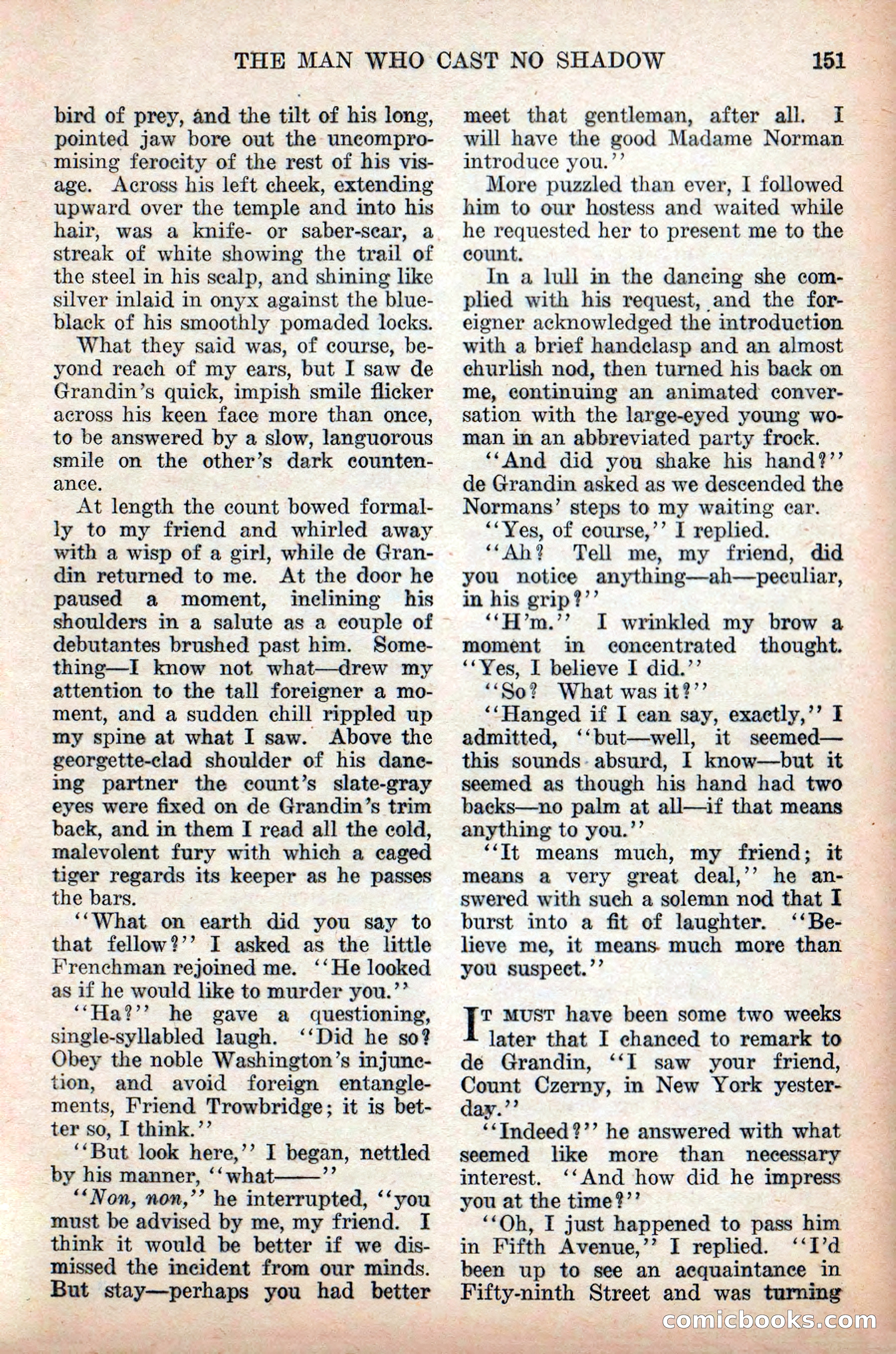 Weird Tales, Vol. 9 No. 2 — page 9 of 148