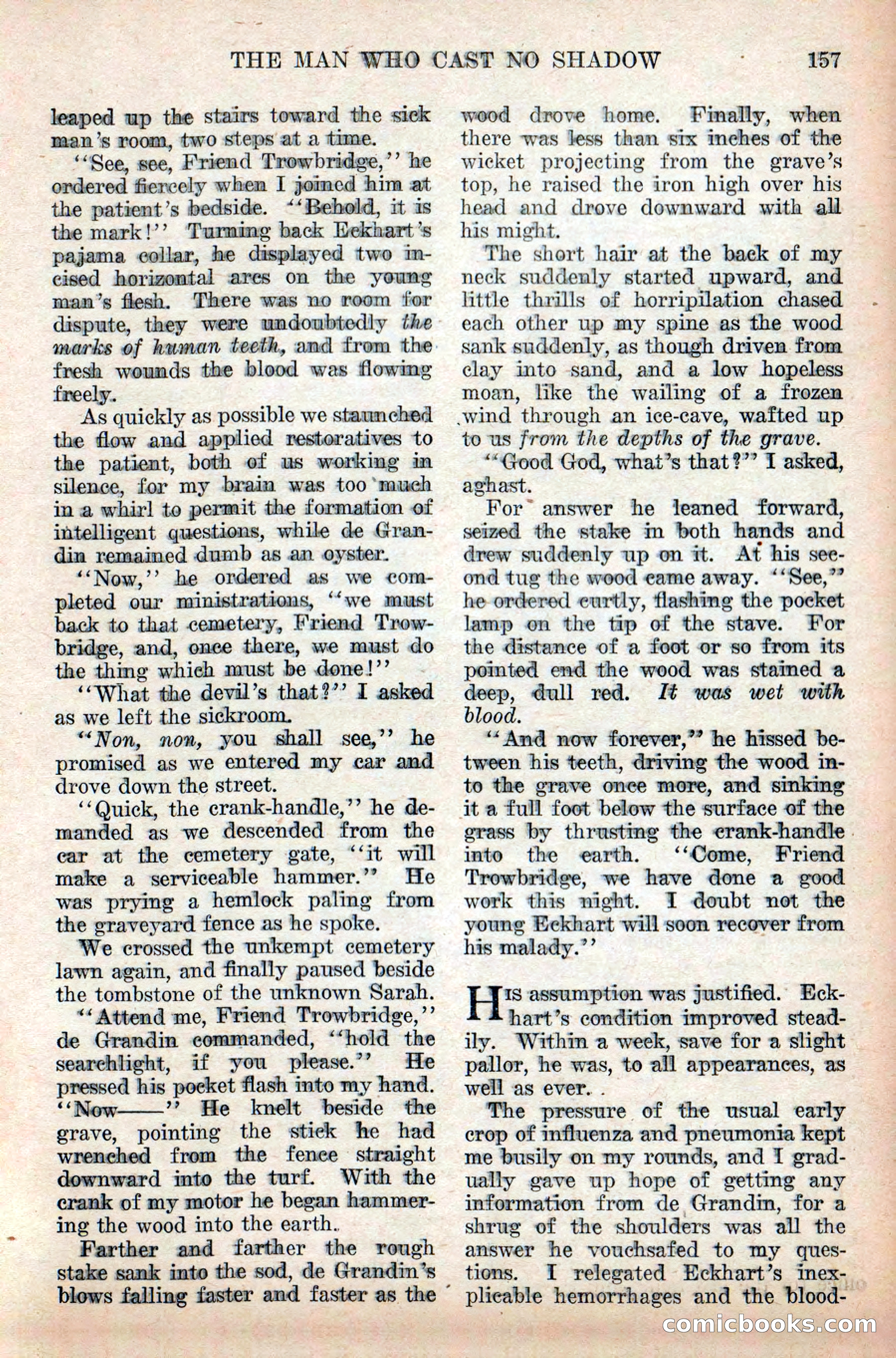 Weird Tales, Vol. 9 No. 2 — page 15 of 148