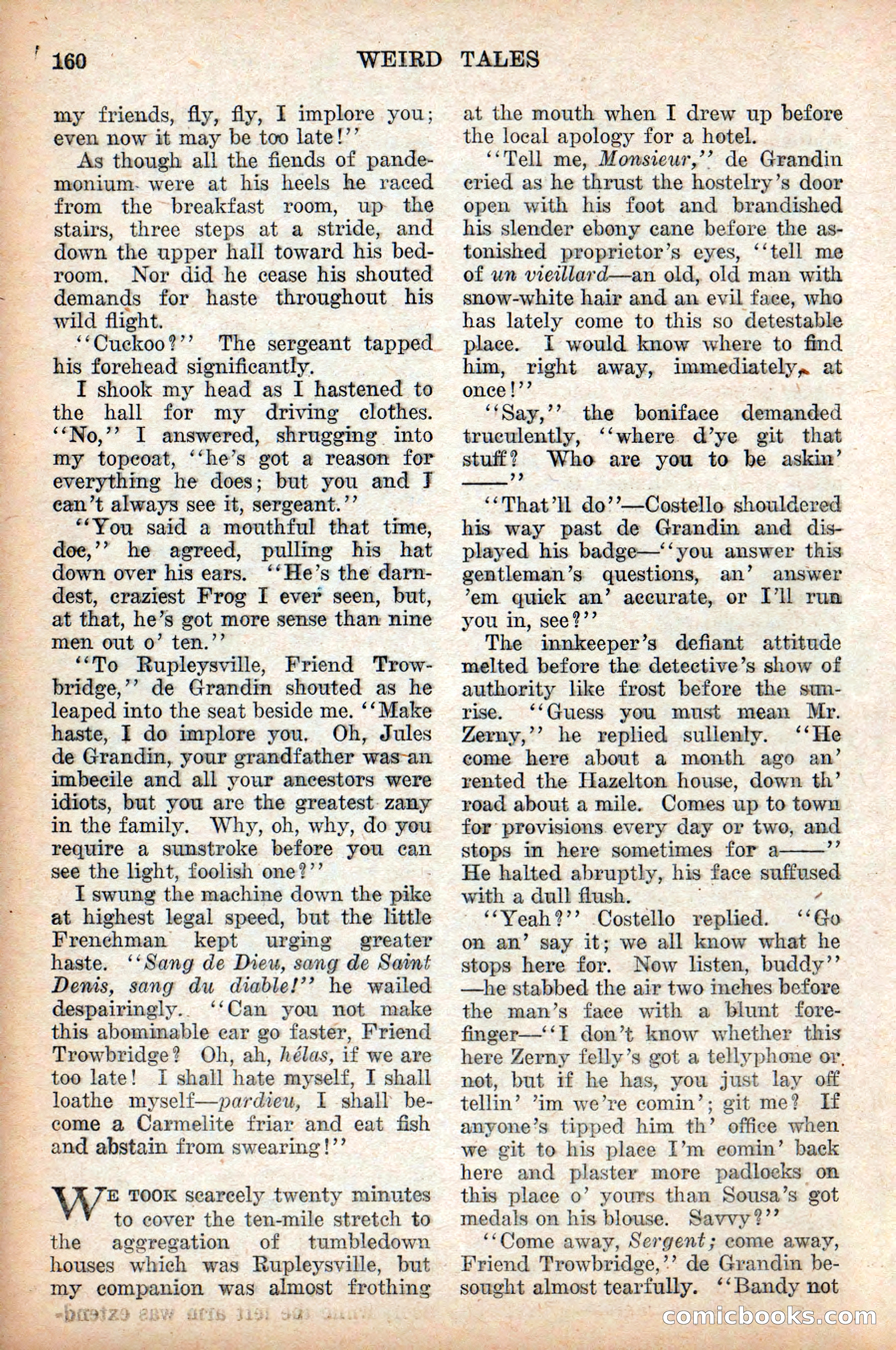 Weird Tales, Vol. 9 No. 2 — page 18 of 148