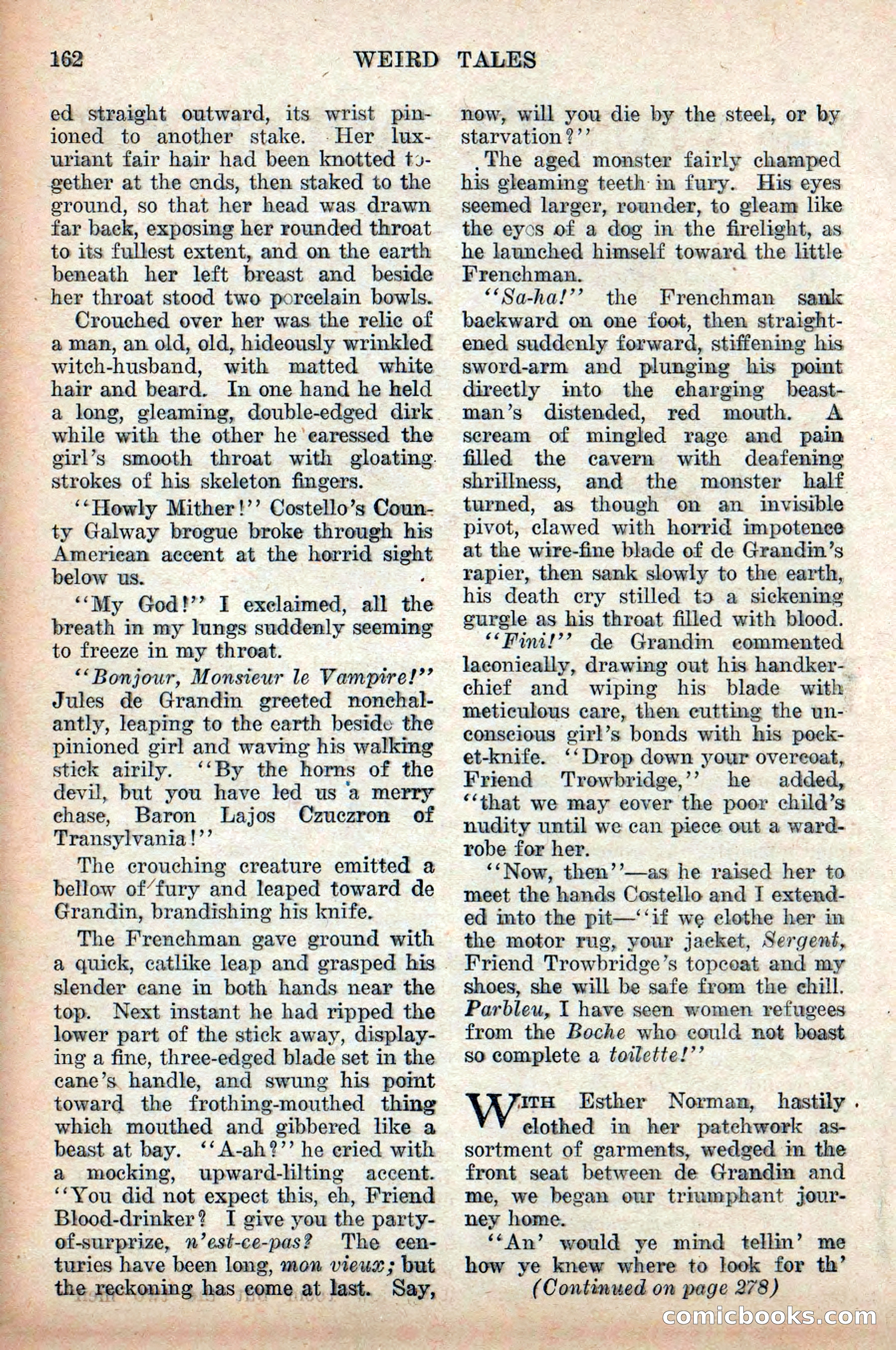 Weird Tales, Vol. 9 No. 2 — page 20 of 148