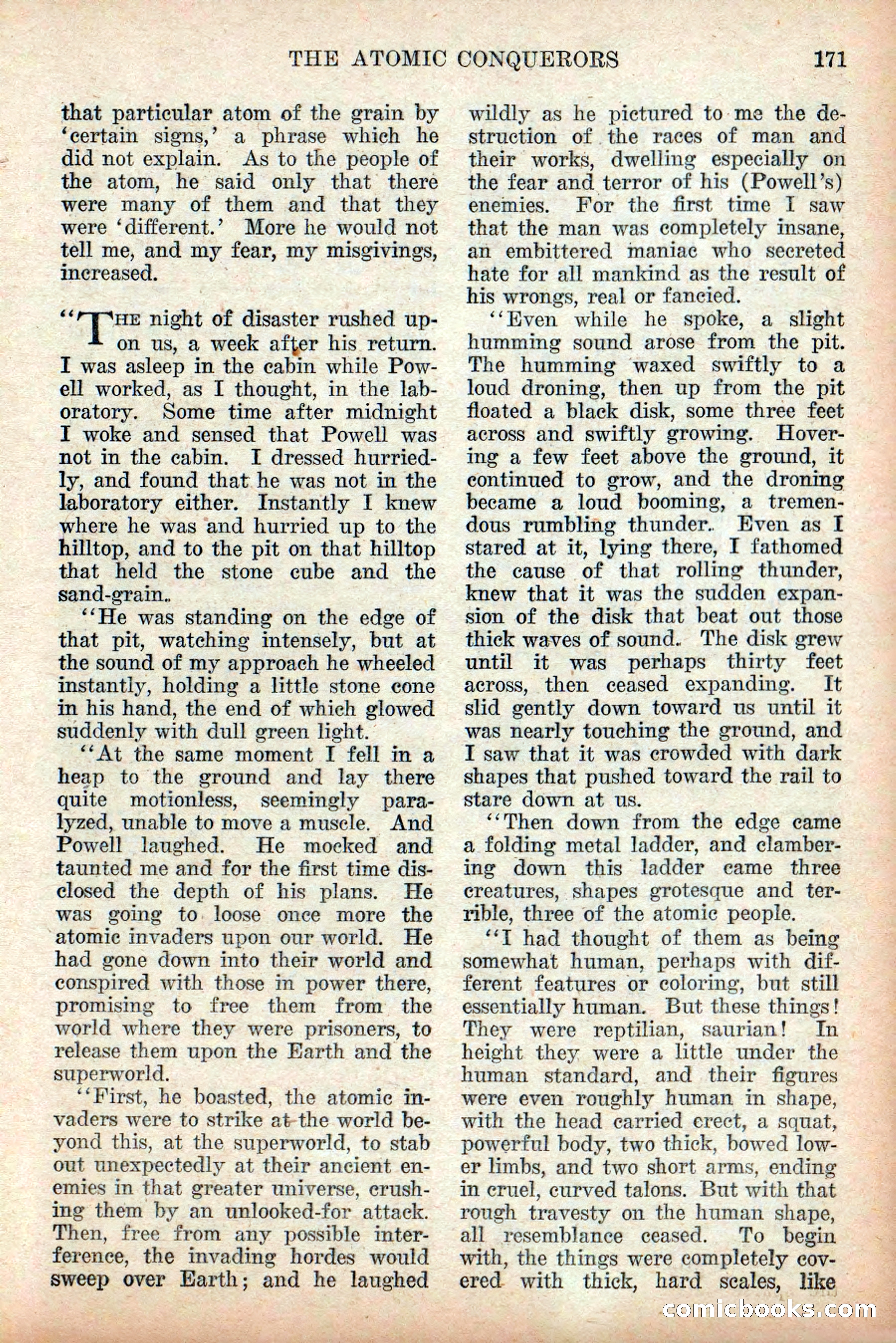 Weird Tales, Vol. 9 No. 2 — page 29 of 148