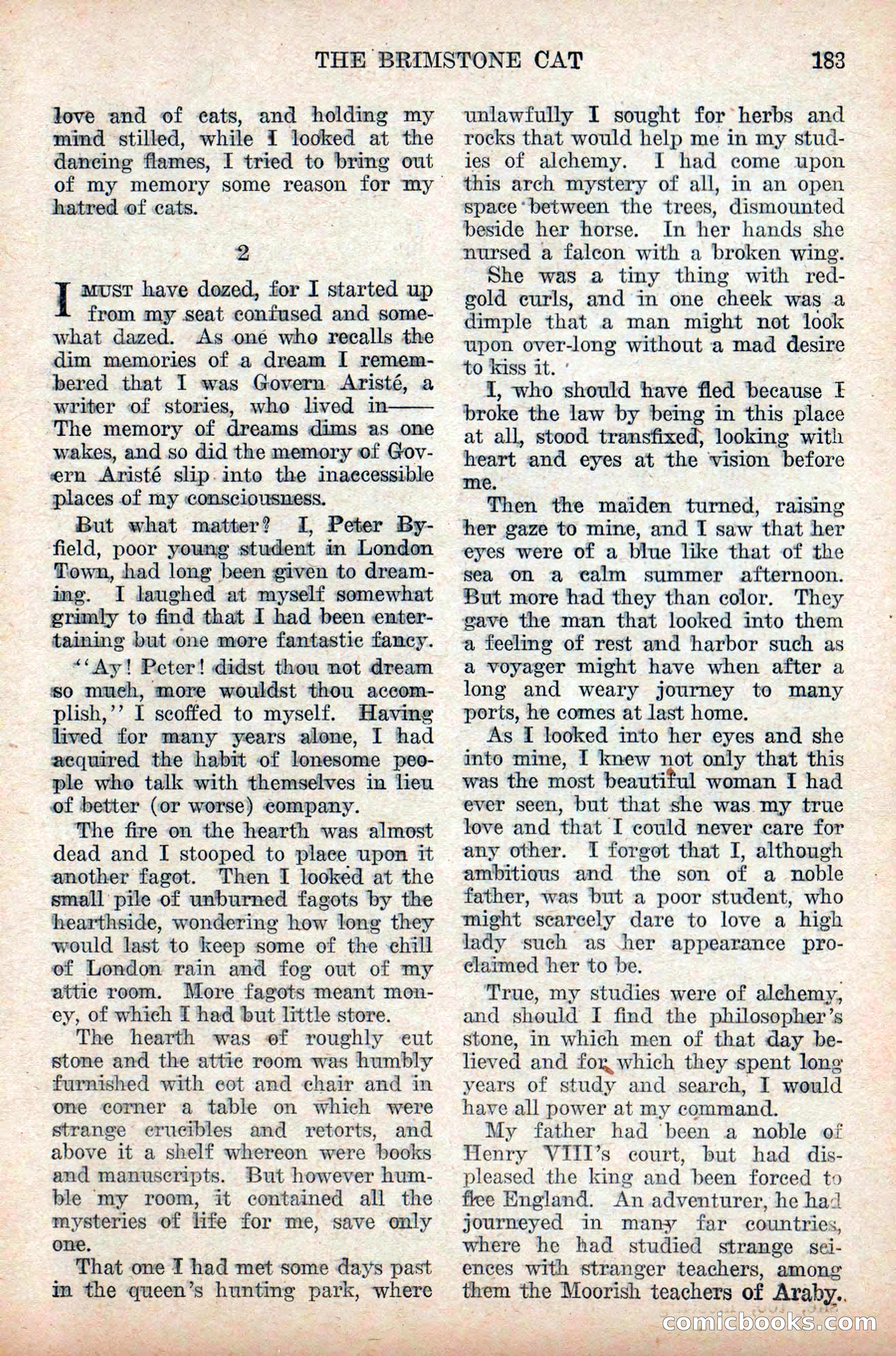 Weird Tales, Vol. 9 No. 2 — page 41 of 148