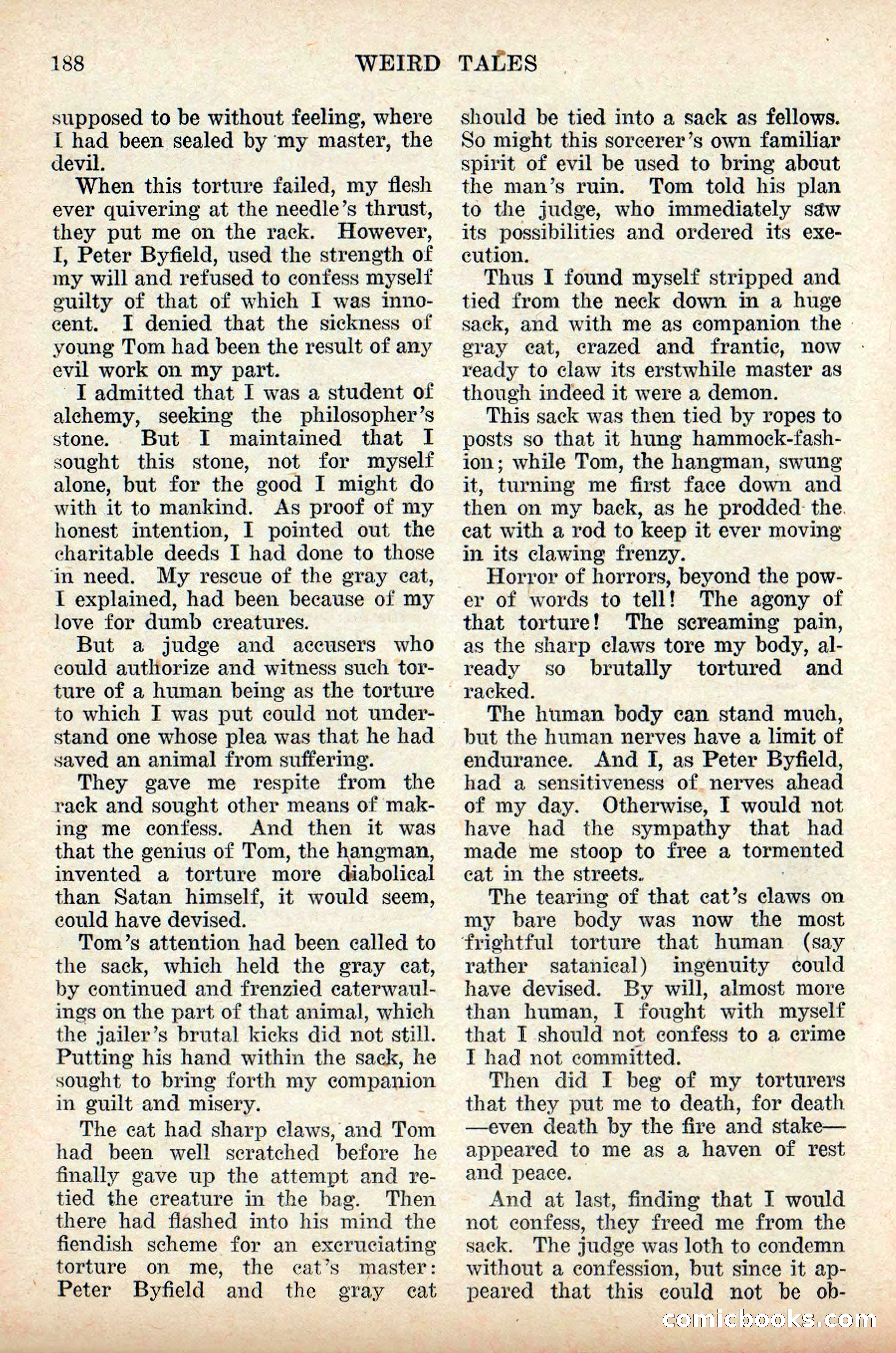 Weird Tales, Vol. 9 No. 2 — page 46 of 148
