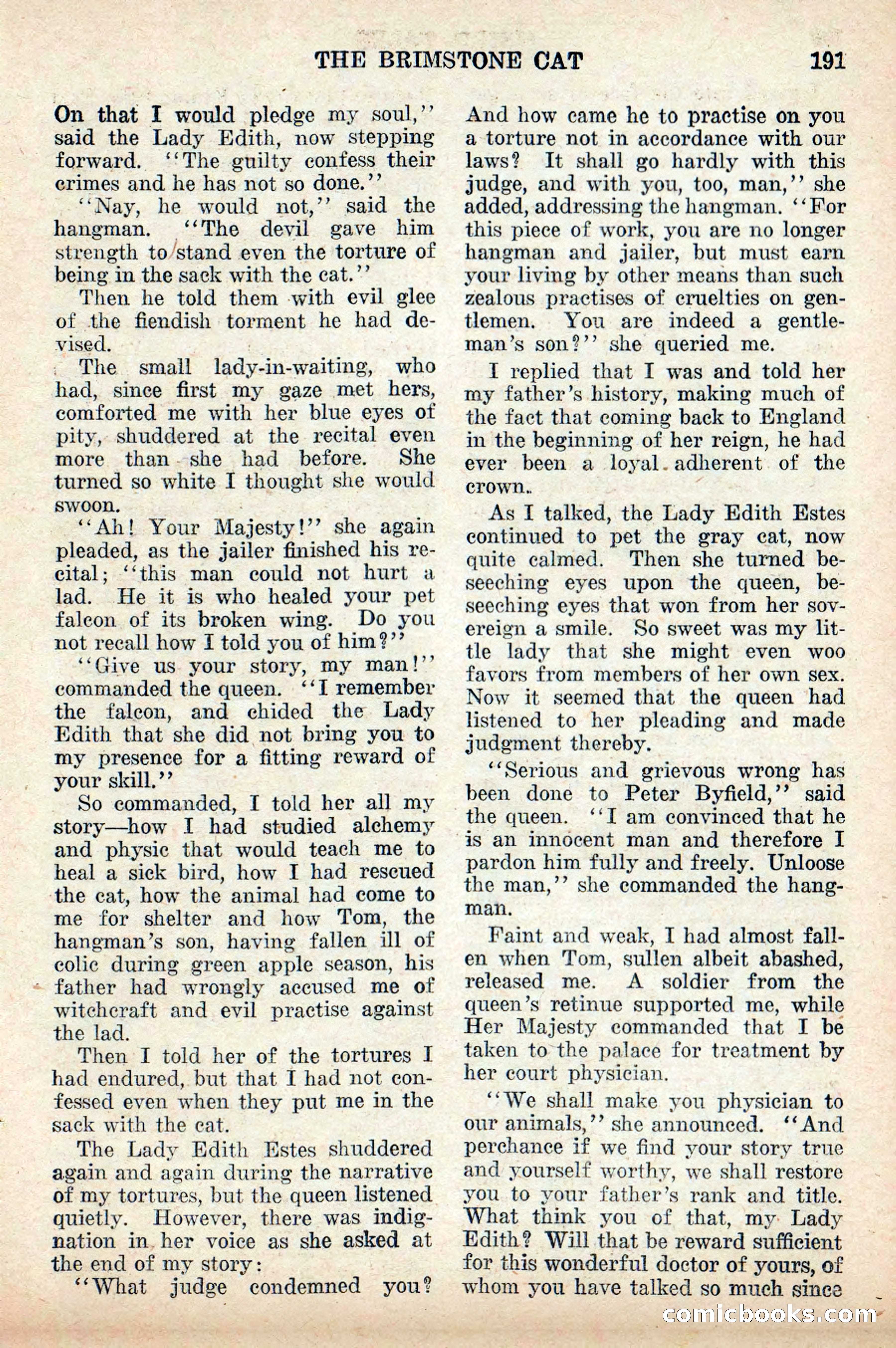Weird Tales, Vol. 9 No. 2 — page 49 of 148