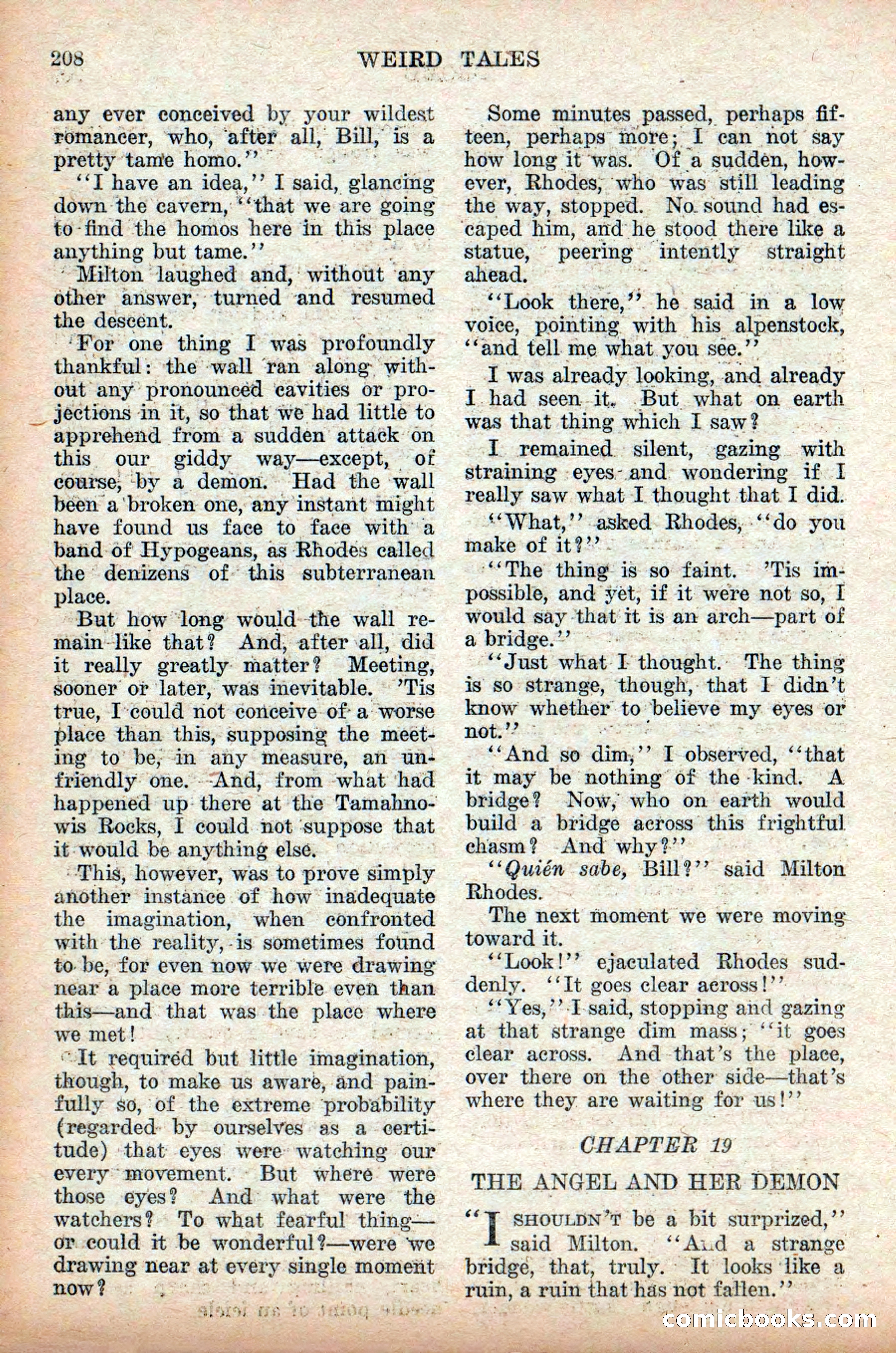 Weird Tales, Vol. 9 No. 2 — page 66 of 148