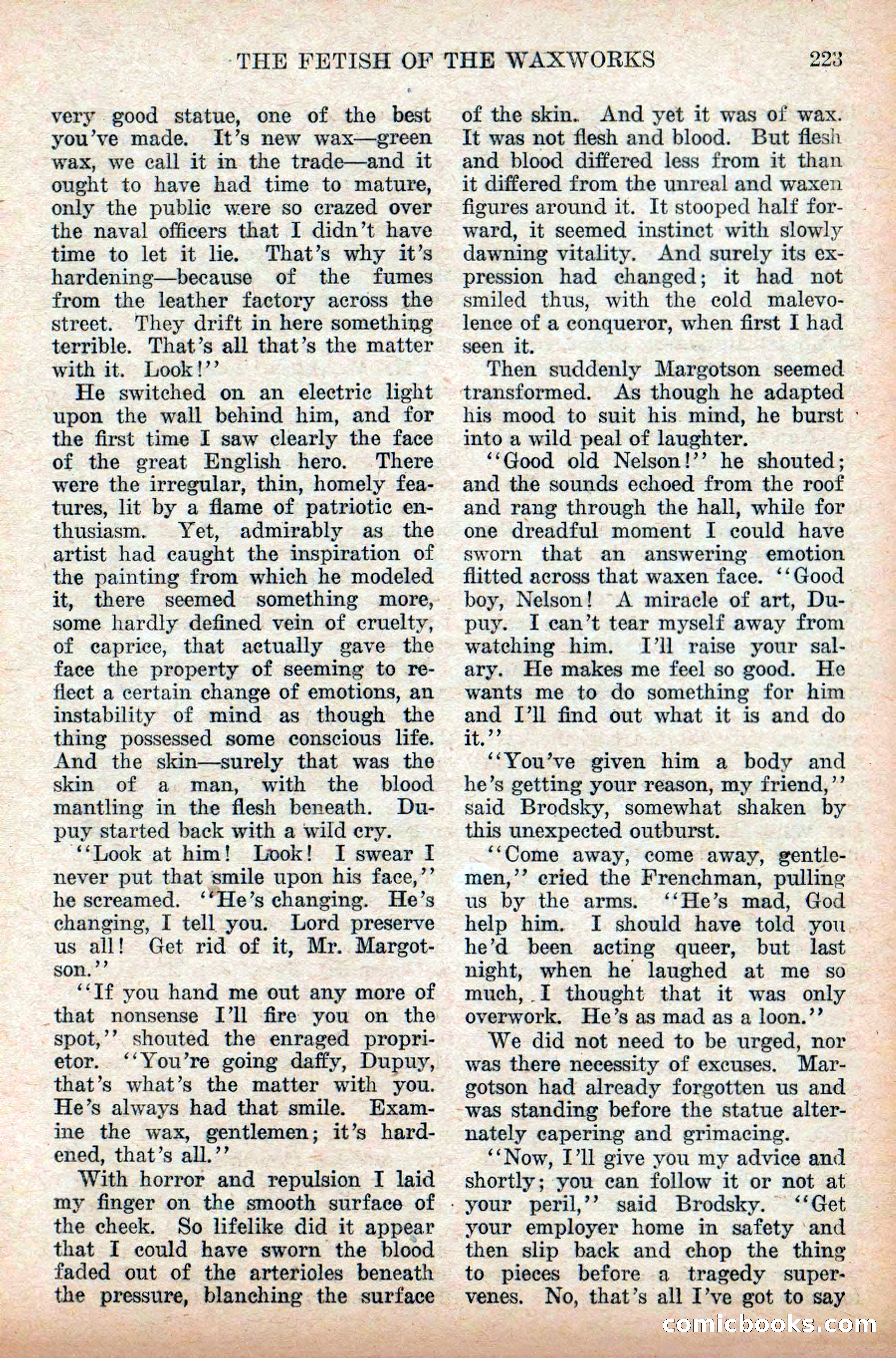 Weird Tales, Vol. 9 No. 2 — page 81 of 148