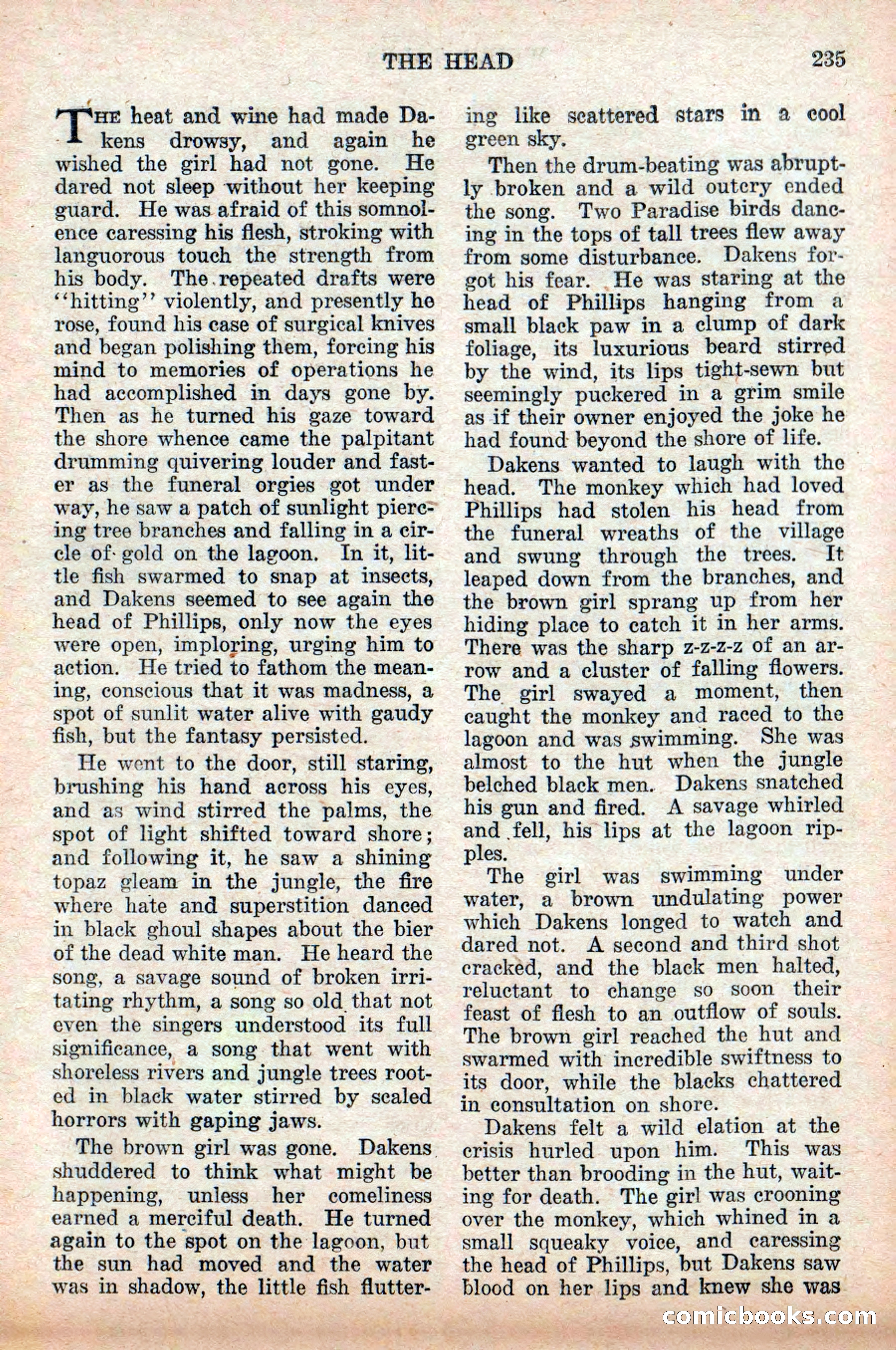 Weird Tales, Vol. 9 No. 2 — page 93 of 148