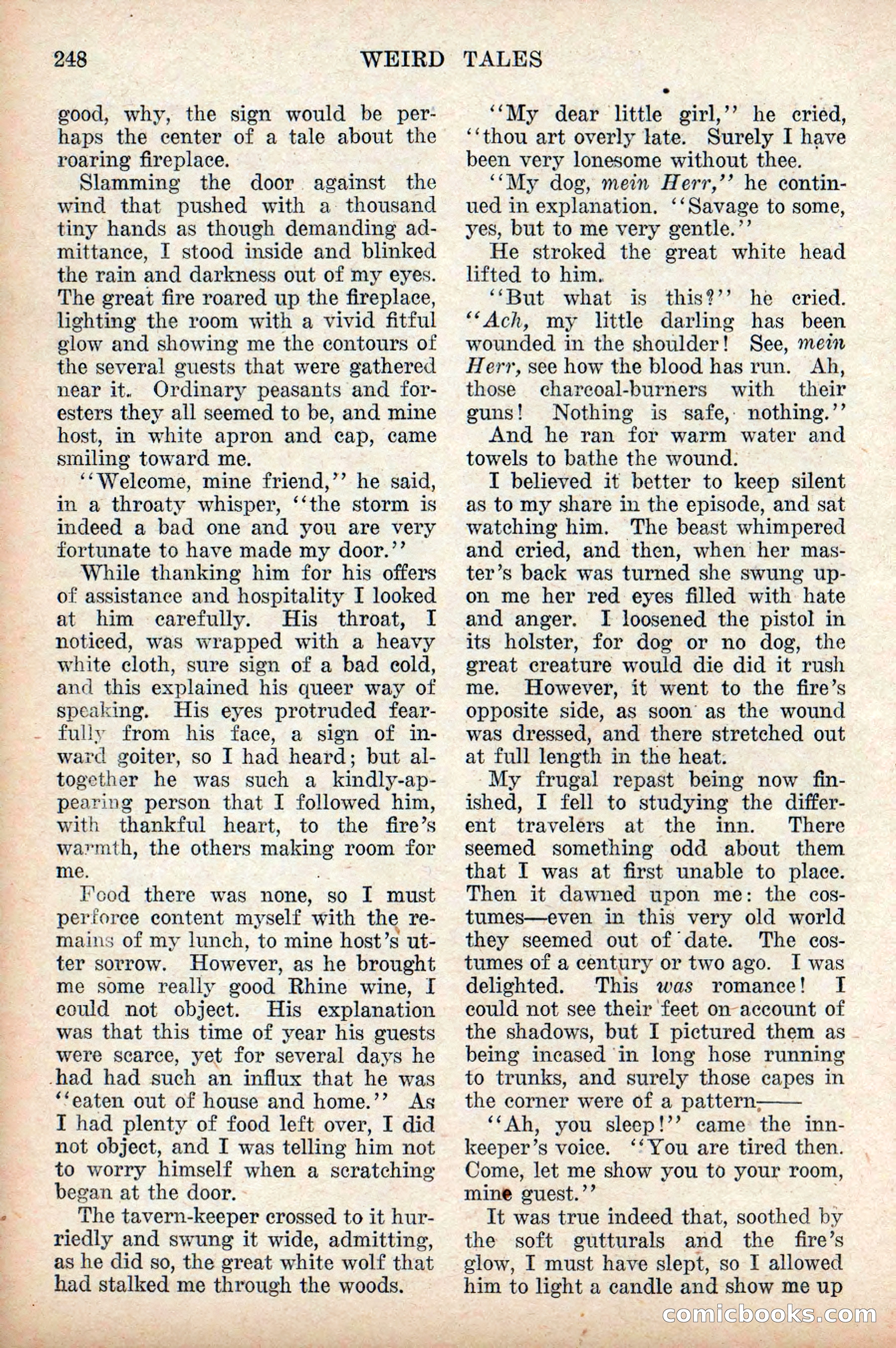 Weird Tales, Vol. 9 No. 2 — page 106 of 148
