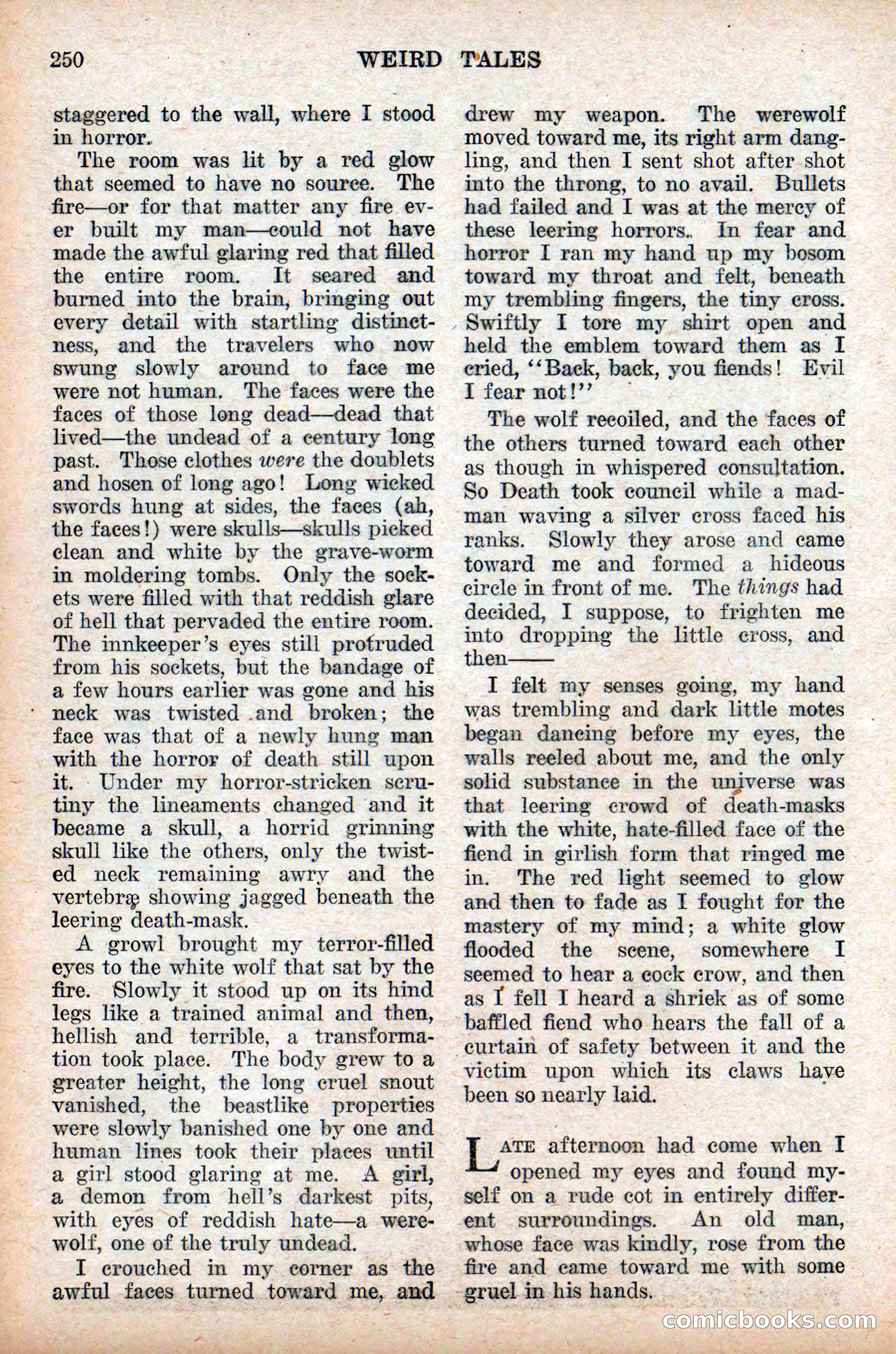 Weird Tales, Vol. 9 No. 2 — page 108 of 148