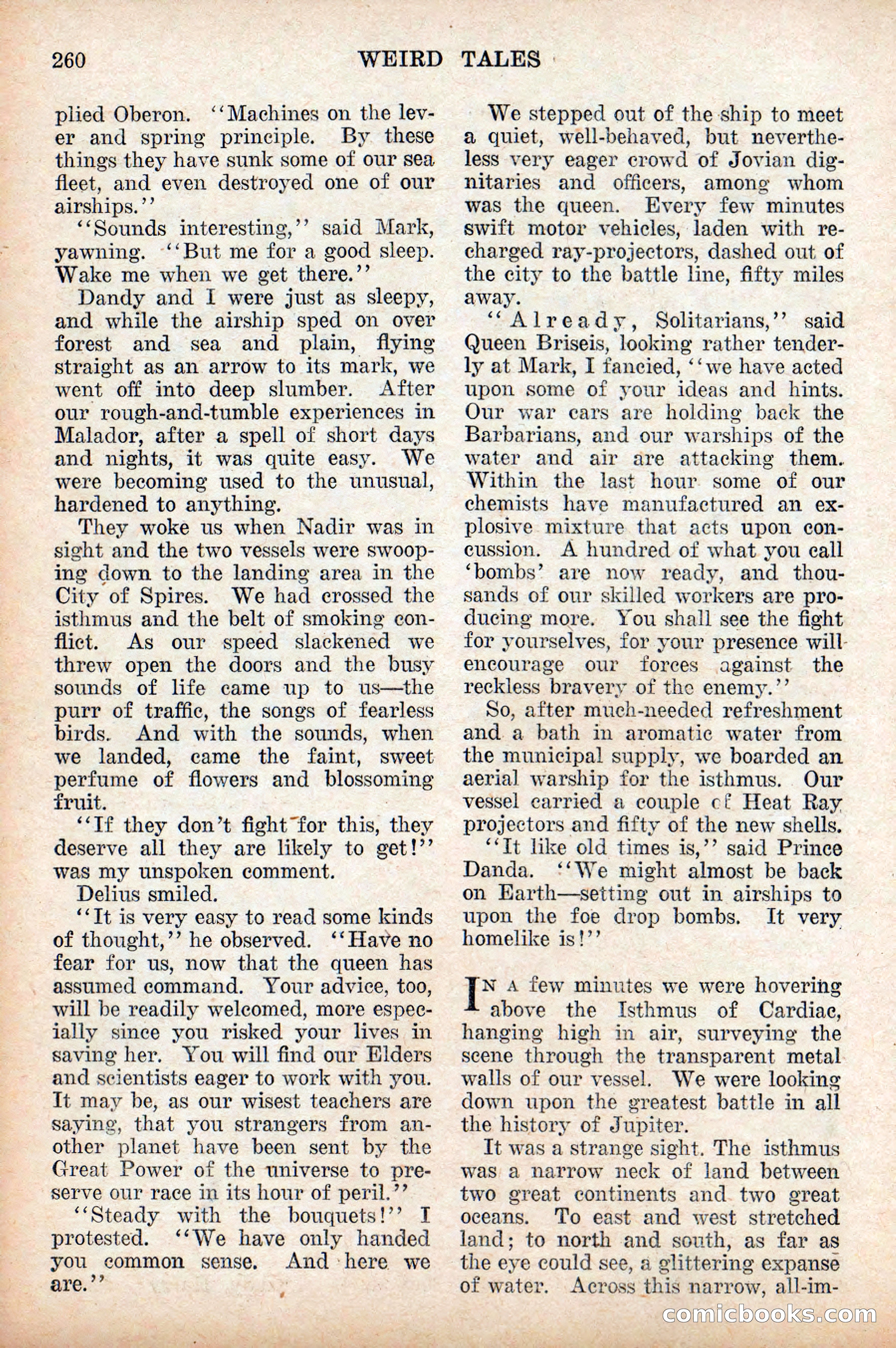 Weird Tales, Vol. 9 No. 2 — page 118 of 148