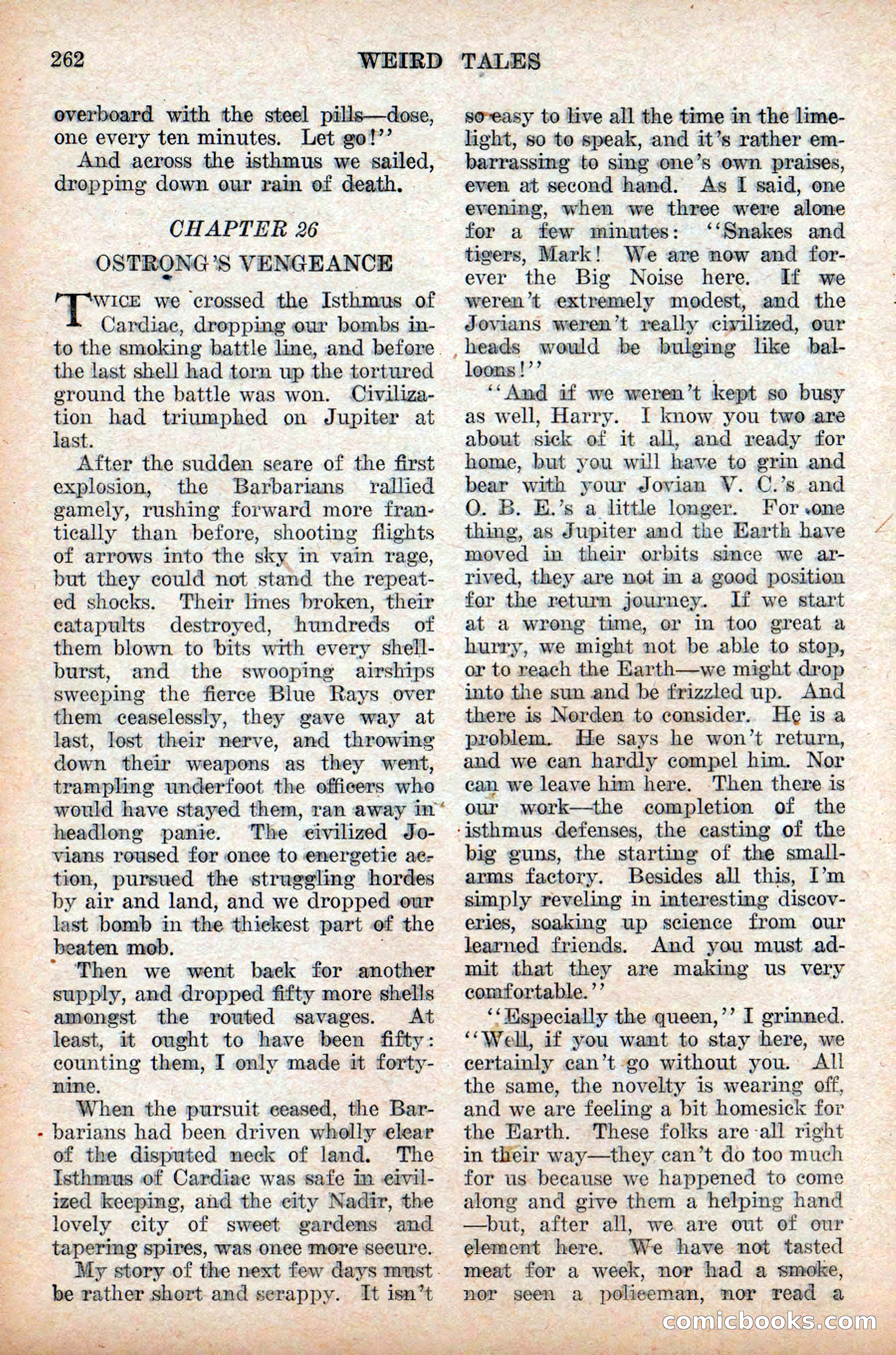 Weird Tales, Vol. 9 No. 2 — page 120 of 148